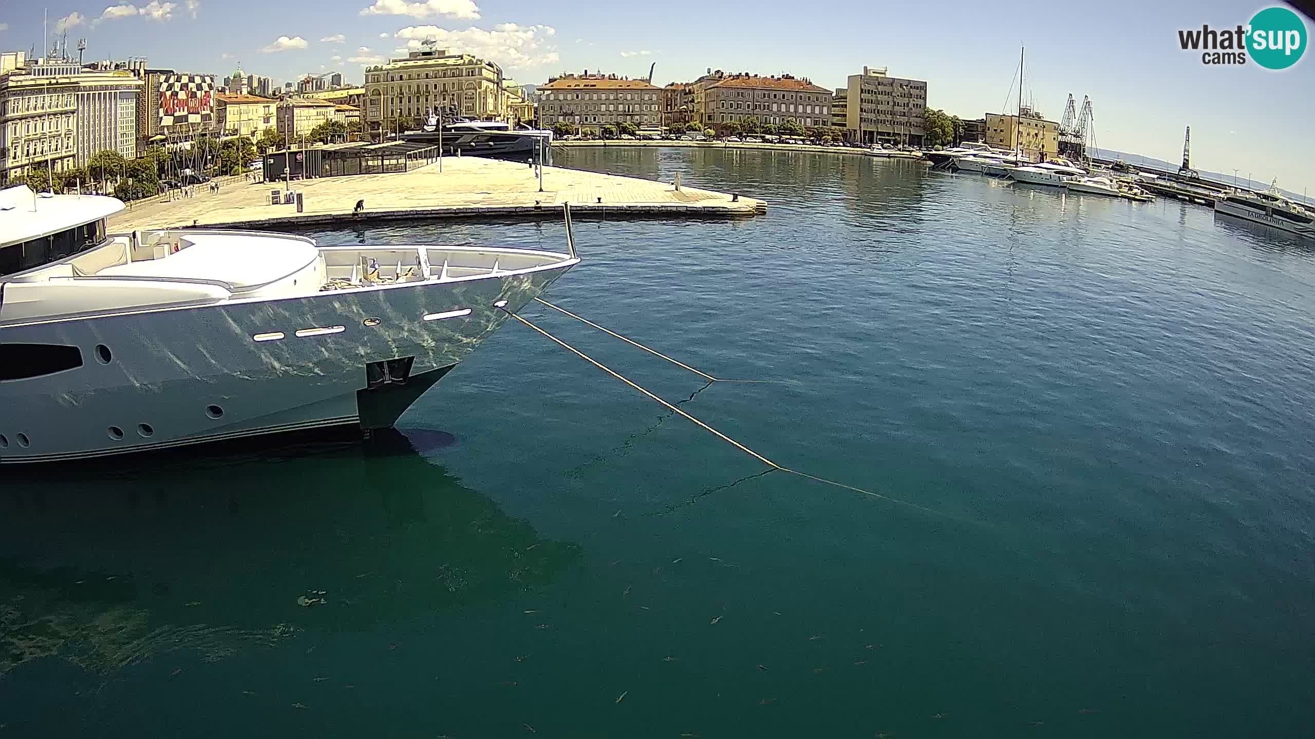 Botel Marina – Rijeka live cam