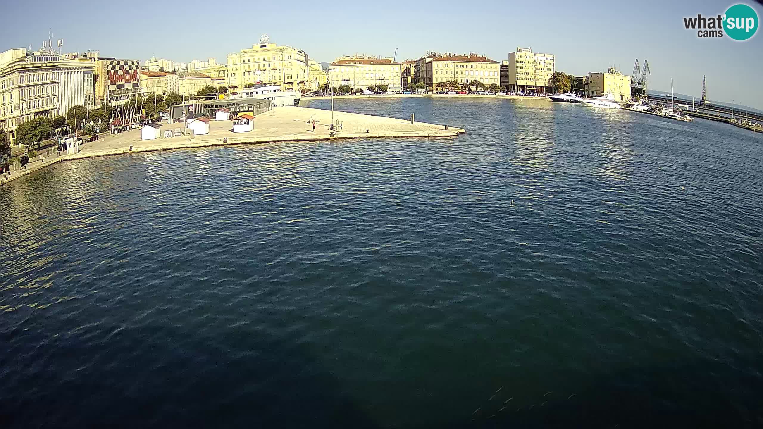Botel Marina – Rijeka webcam