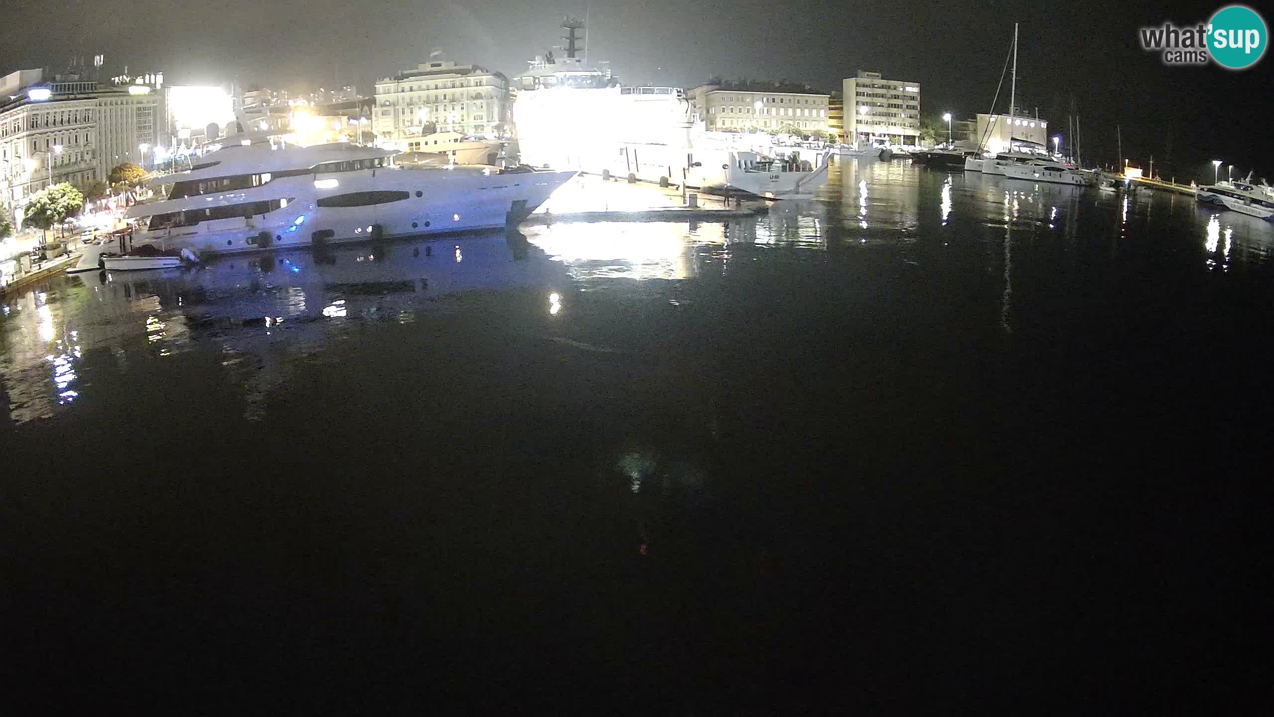 Reka – Botel Marina spletna kamera