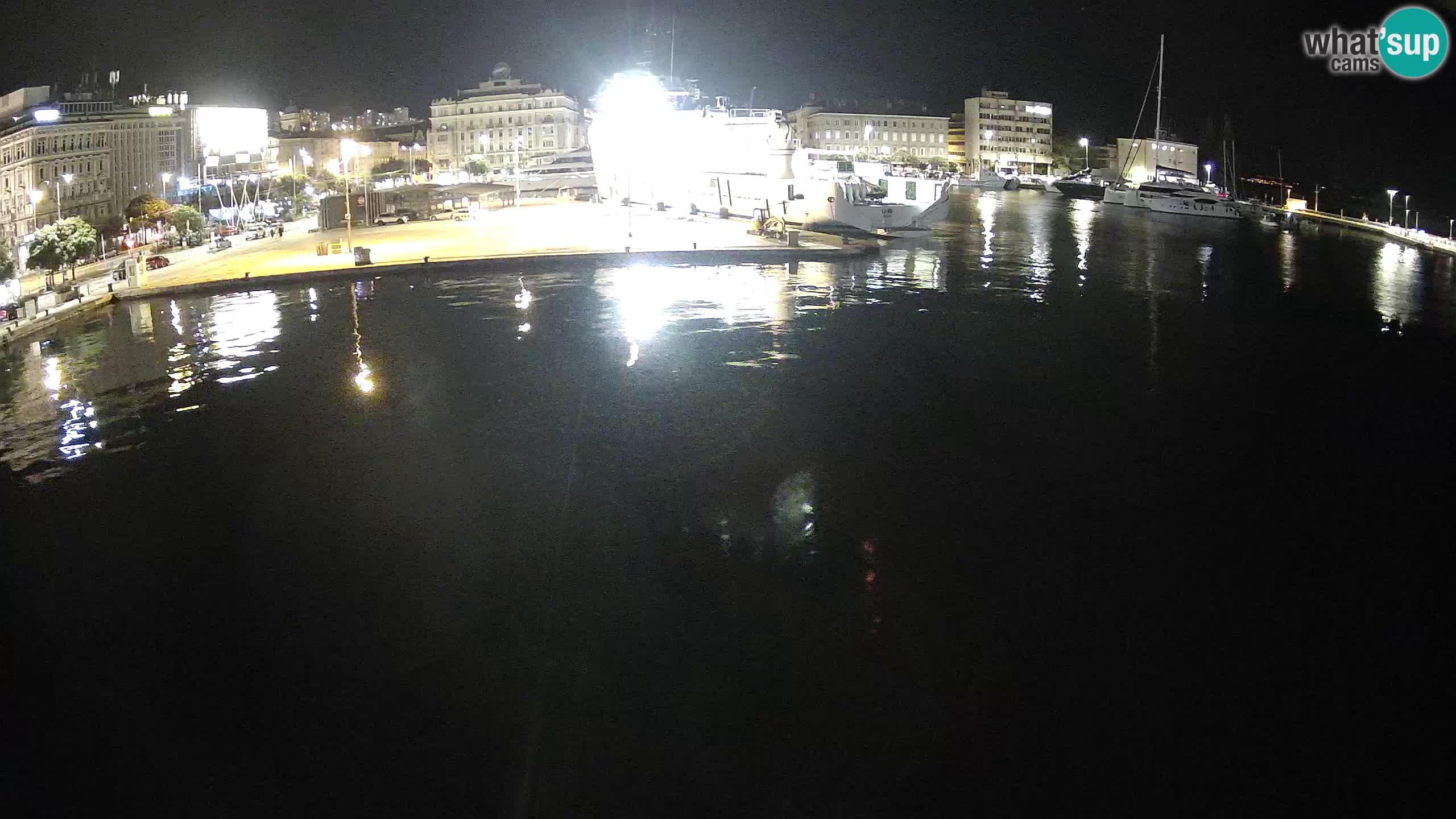 Rijeka – Botel Marina web kamera