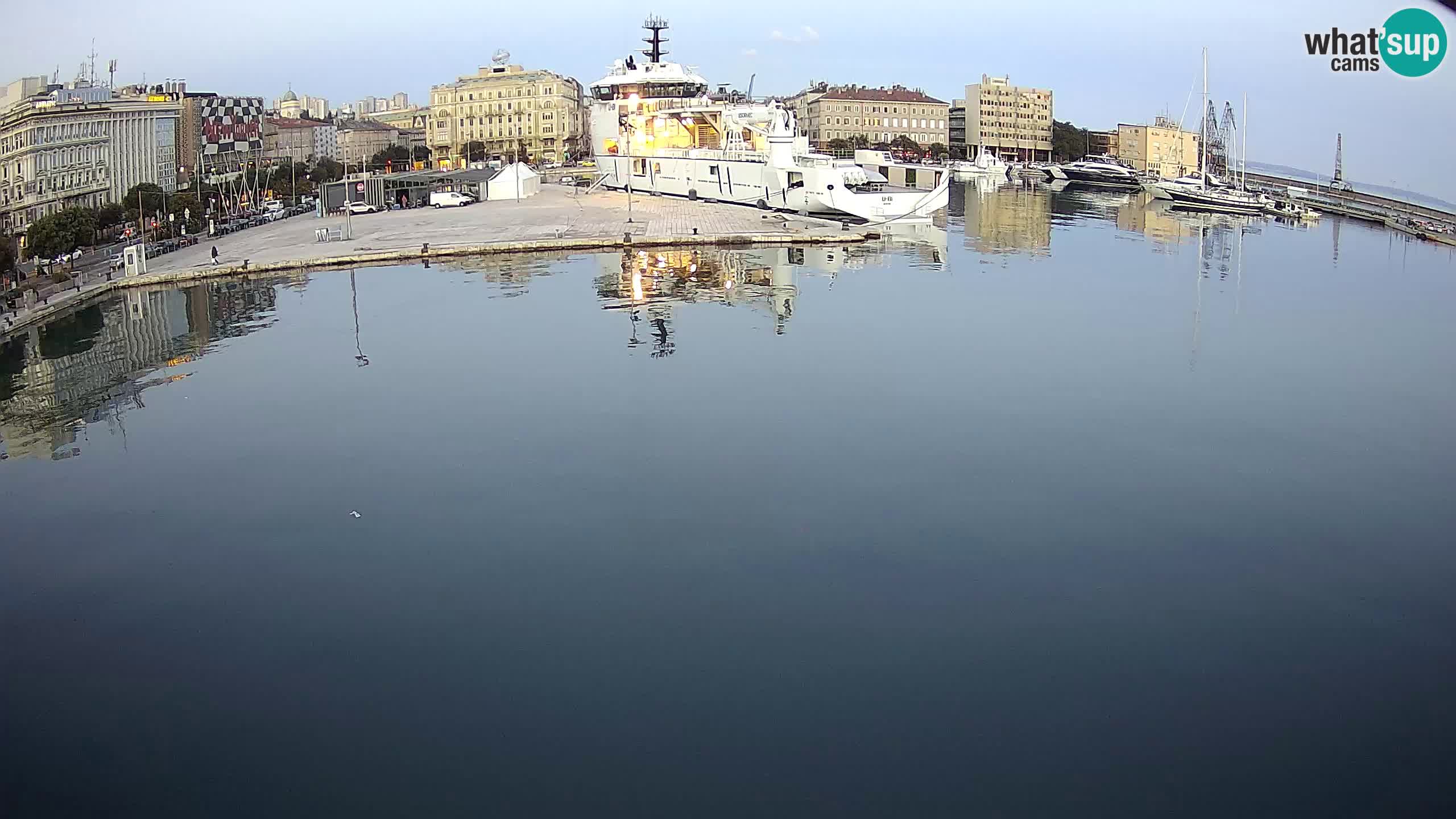 Botel Marina – Fiume live webcam