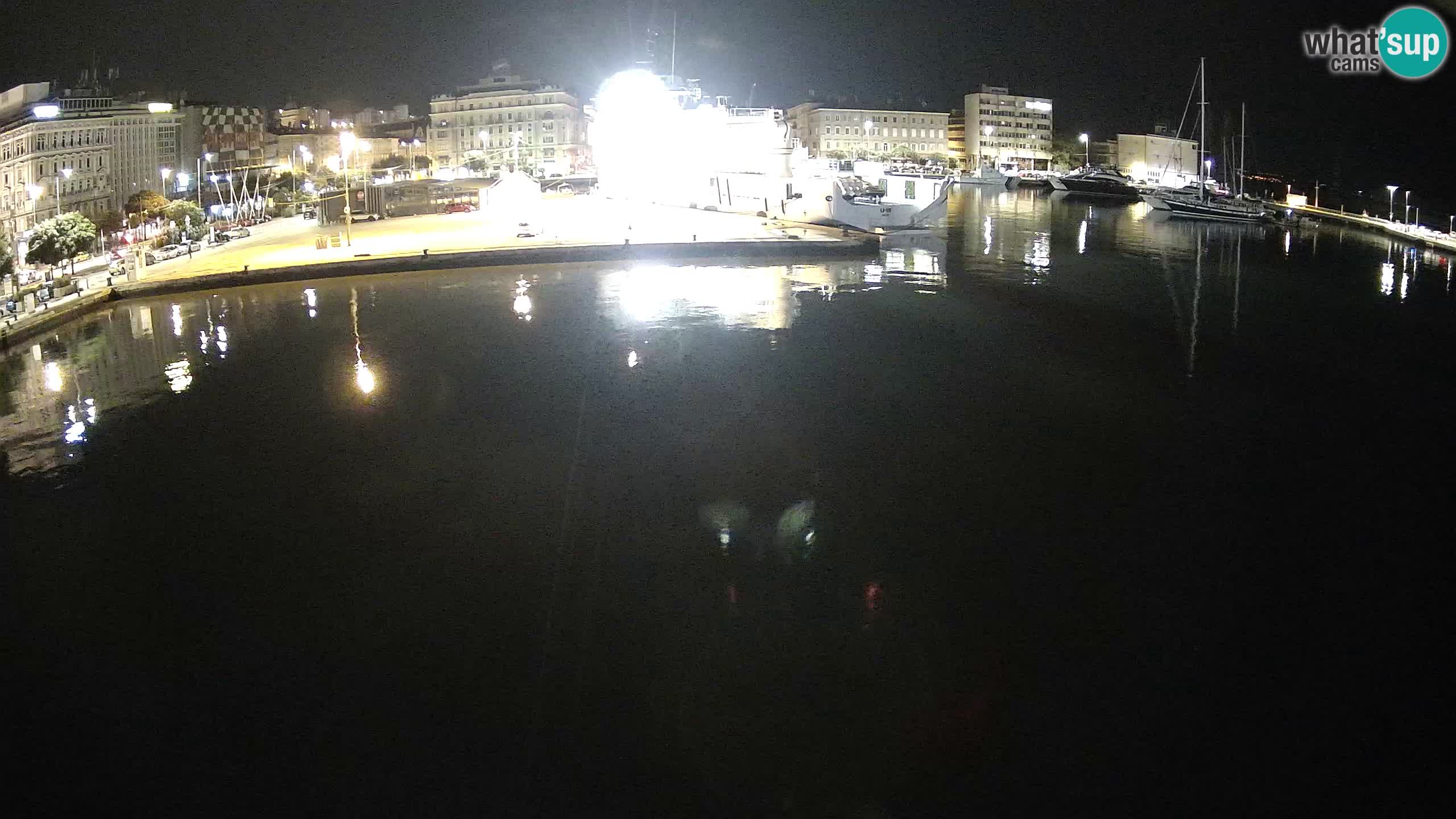 Botel Marina – Rijeka webcam