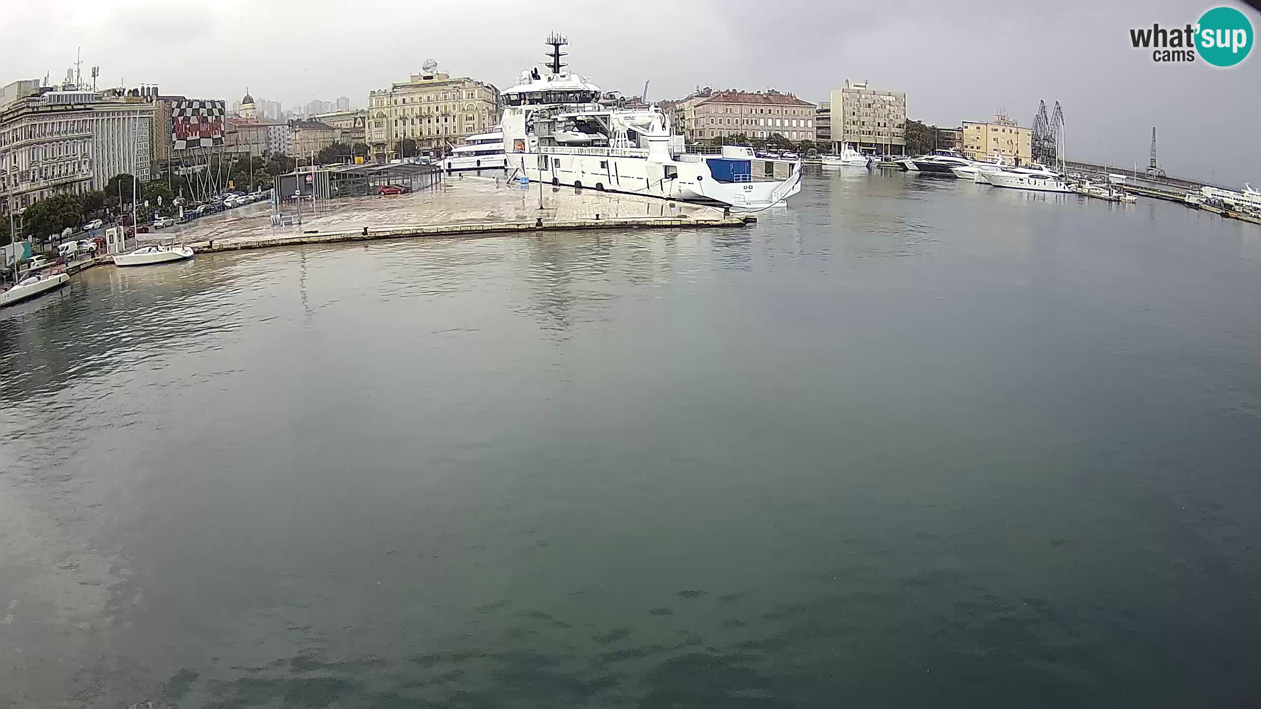 Rijeka – Botel Marina webcam en direct