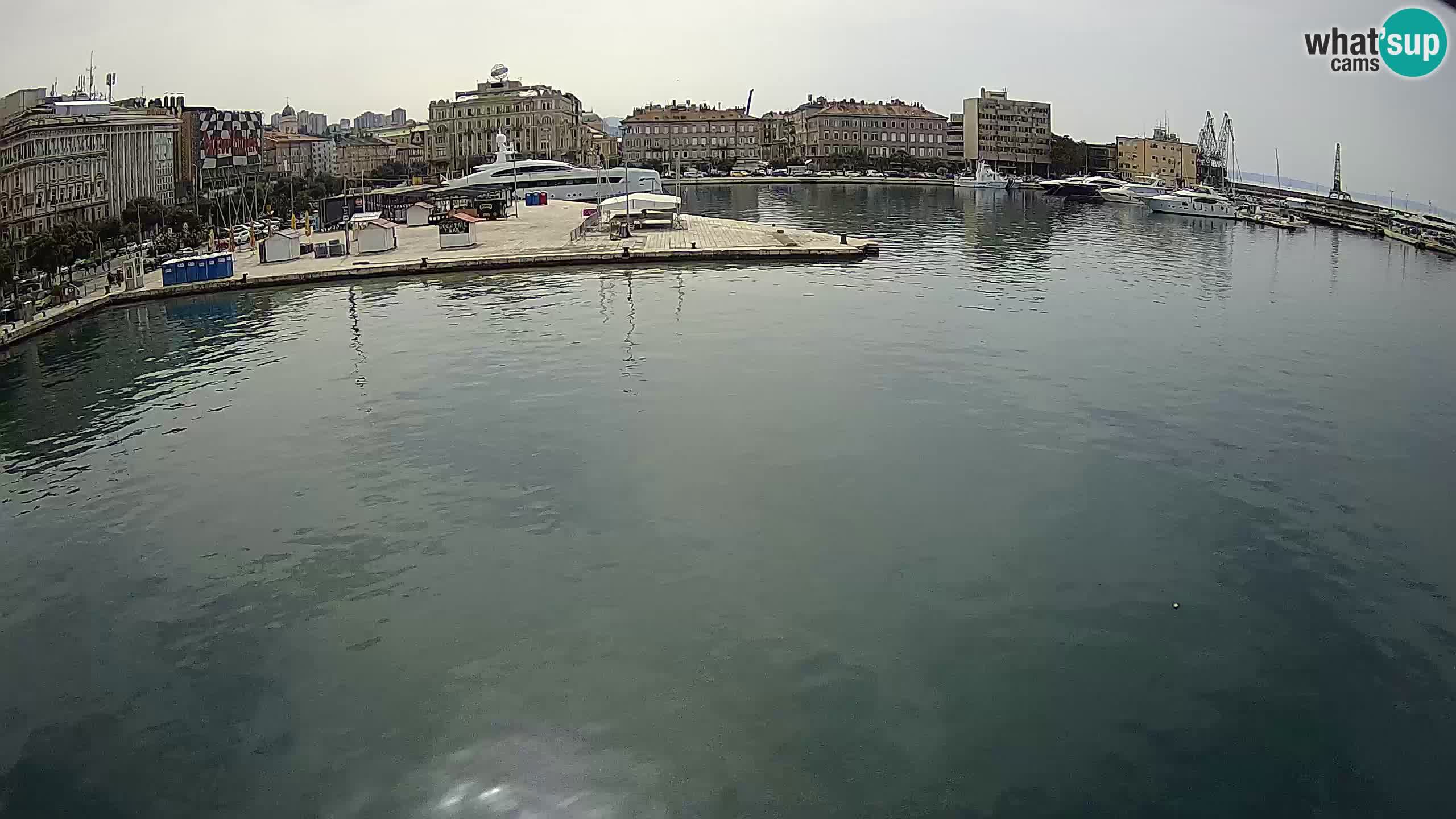 Botel Marina – Fiume live webcam