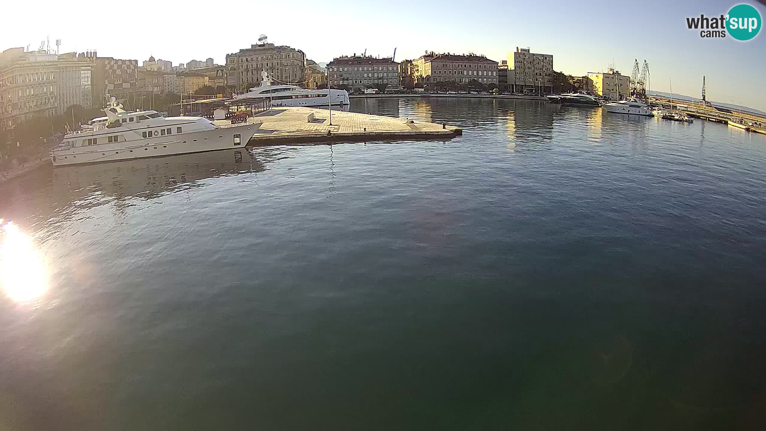 Rijeka – Botel Marina web kamera