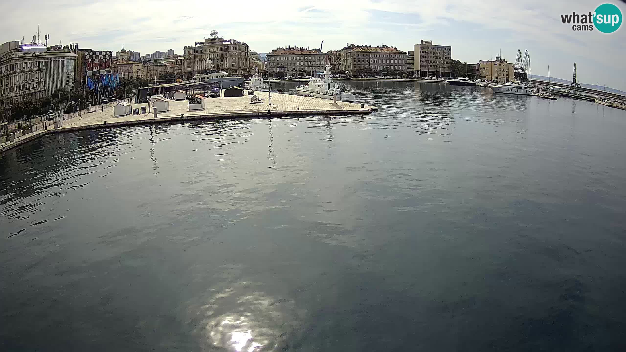 Botel Marina – Rijeka live cam