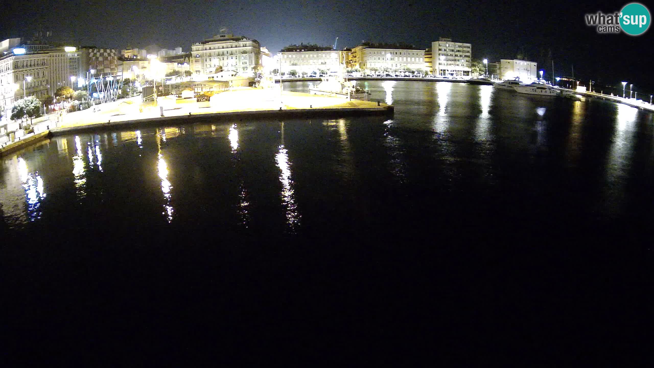 Botel Marina cámara web en vivo Rijeka