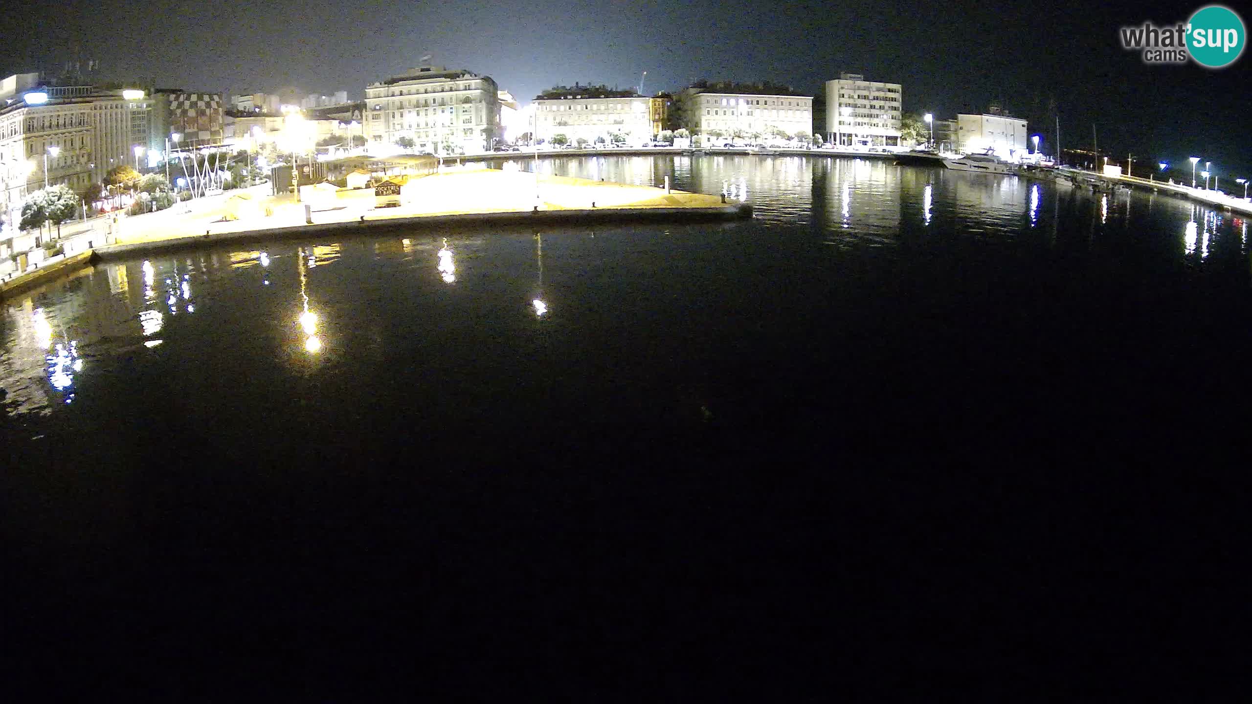 Botel Marina cámara web en vivo Rijeka