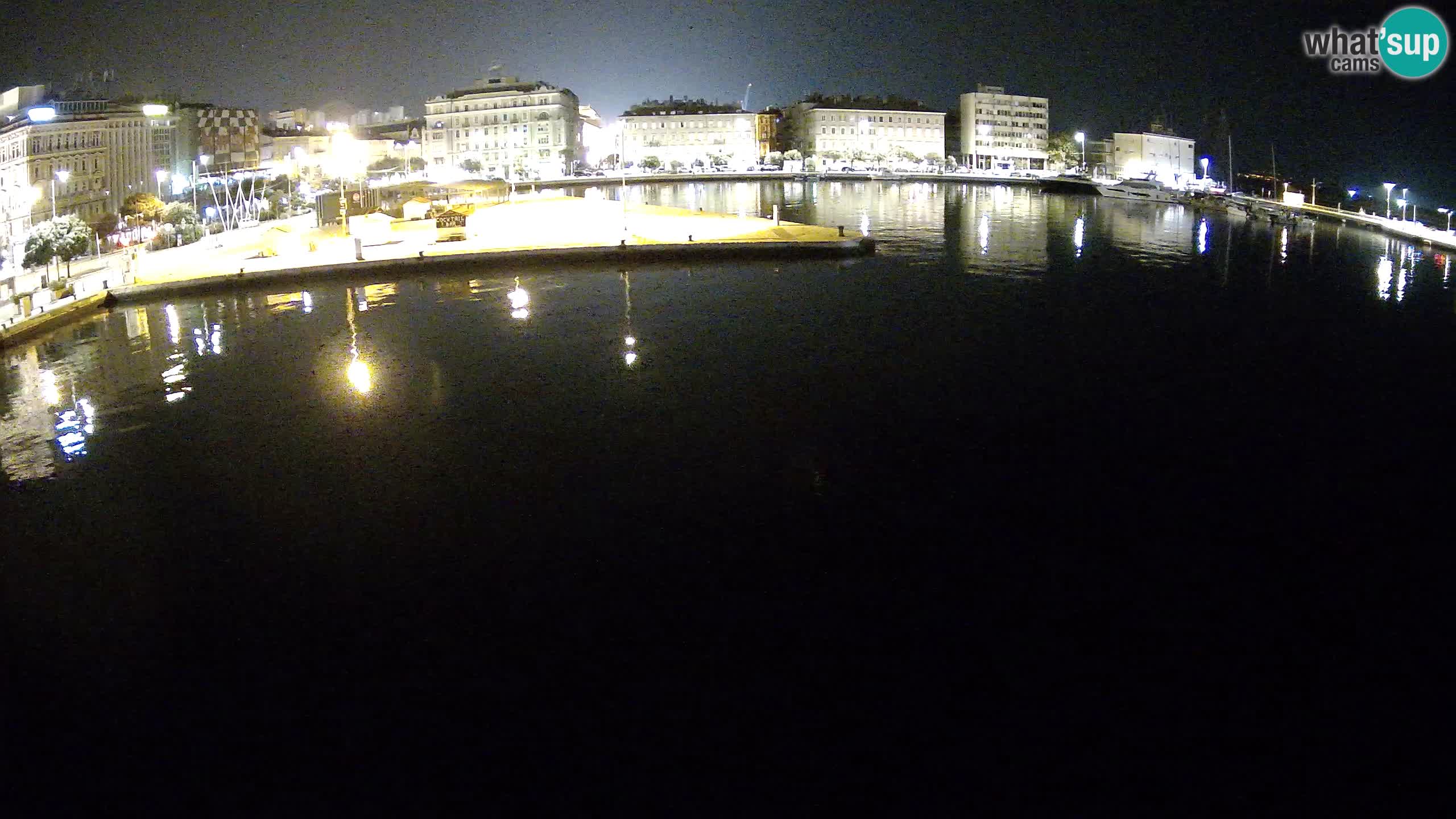 Botel Marina cámara web en vivo Rijeka