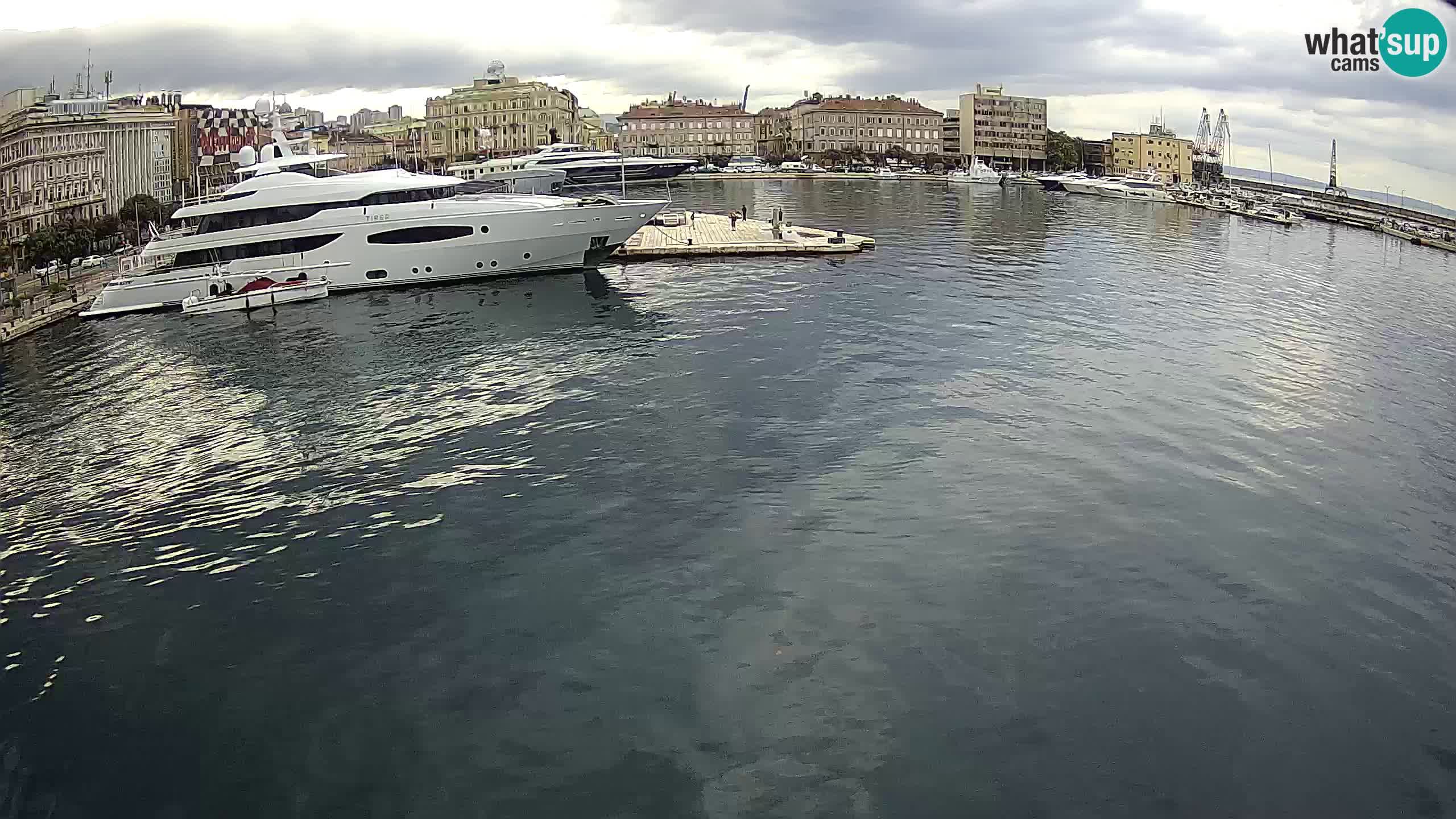 Rijeka – Botel Marina web kamera