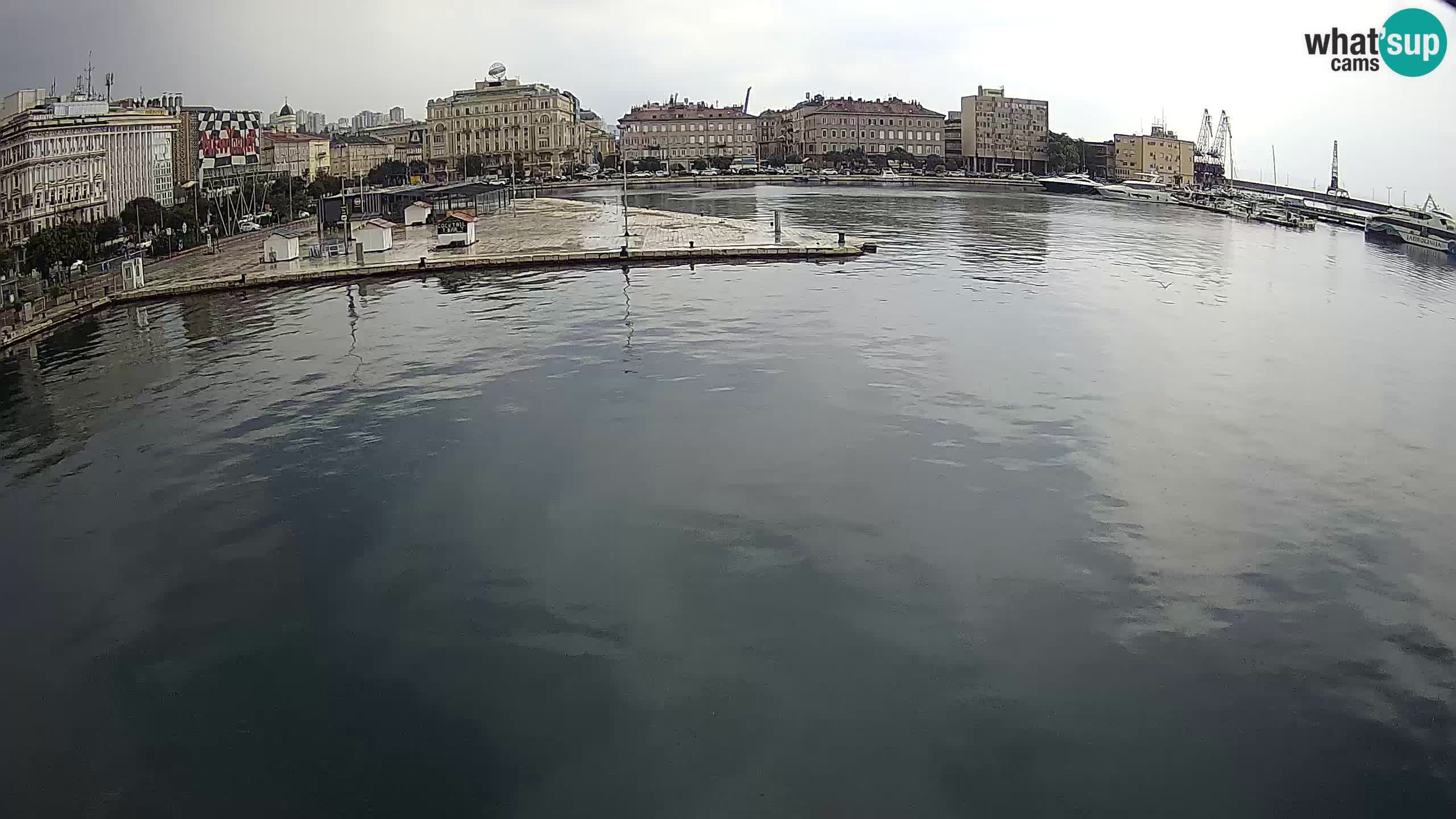 Botel Marina cámara web en vivo Rijeka