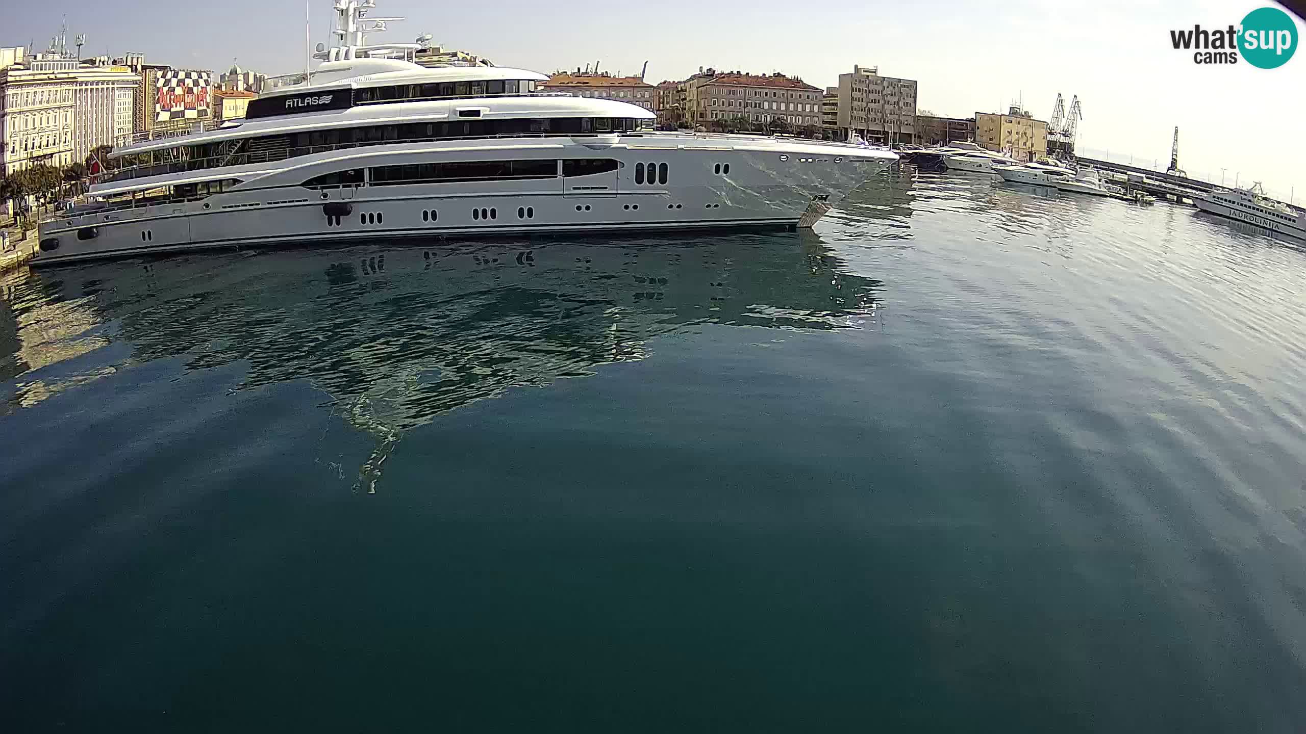 Botel Marina cámara web en vivo Rijeka