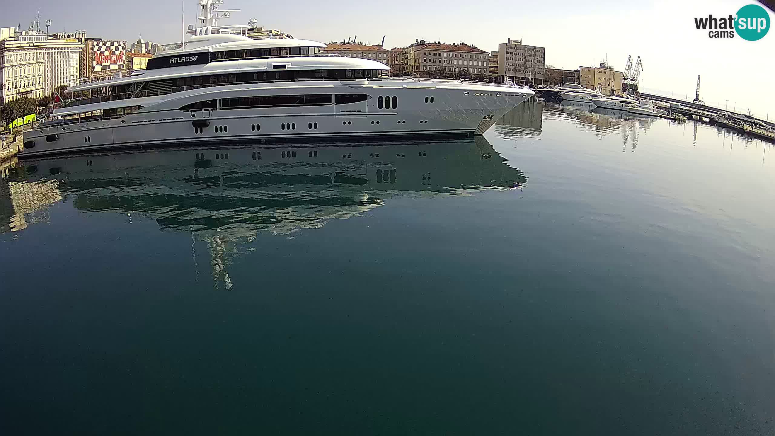 Botel Marina – Rijeka live cam