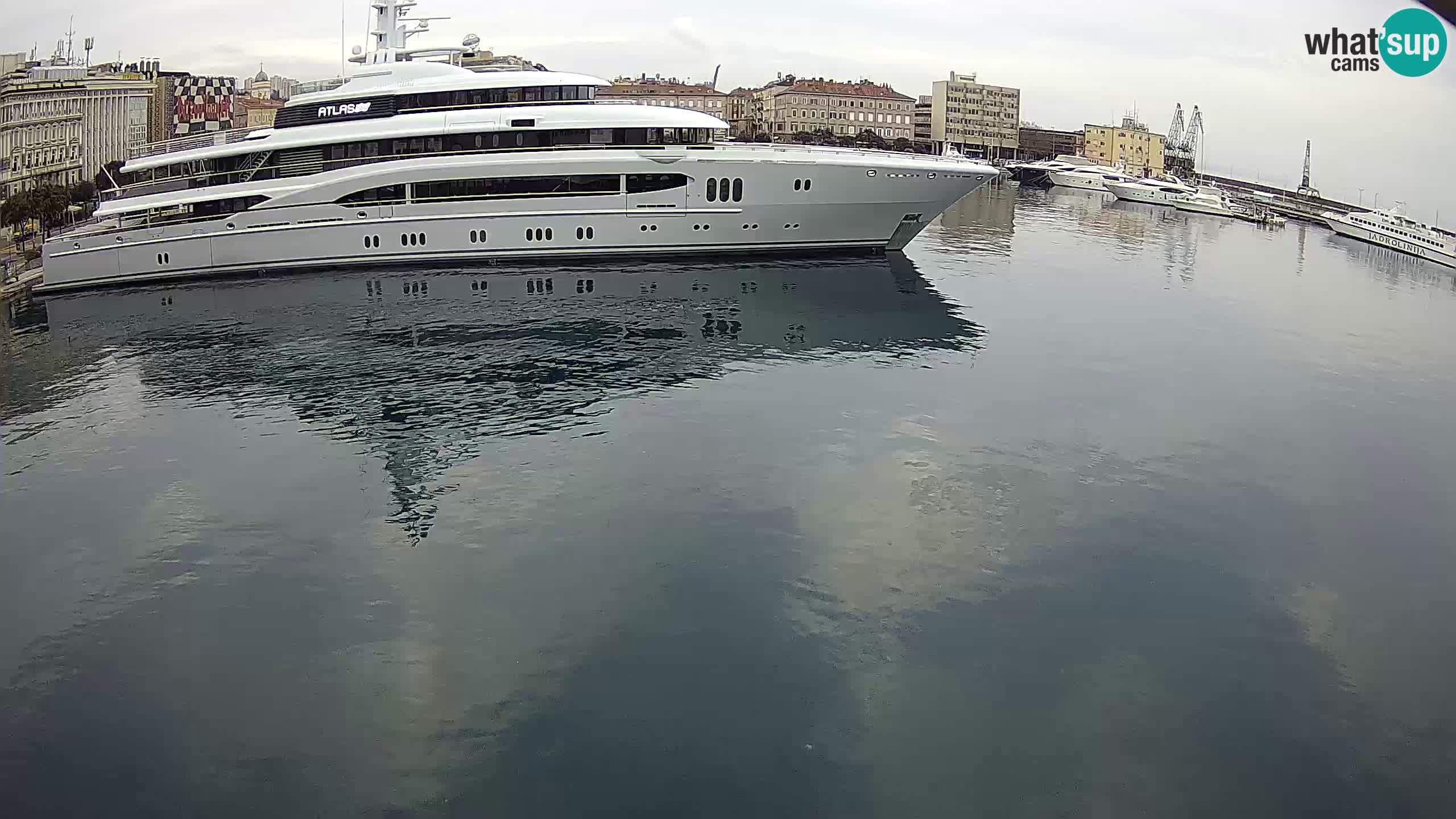 Rijeka – Botel Marina webcam en direct