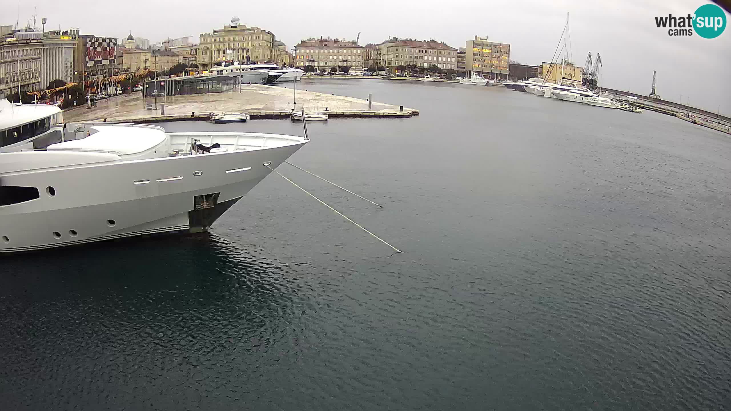 Botel Marina – Fiume live webcam