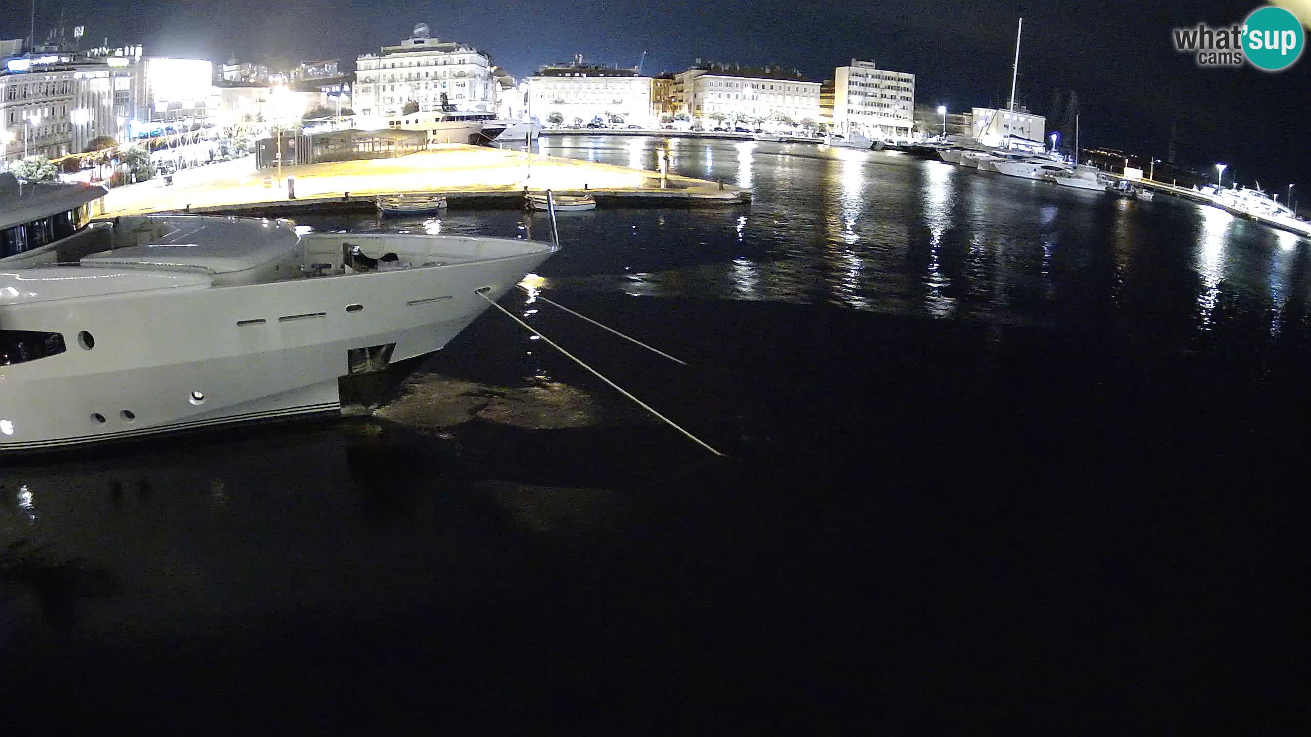 Botel Marina cámara web en vivo Rijeka