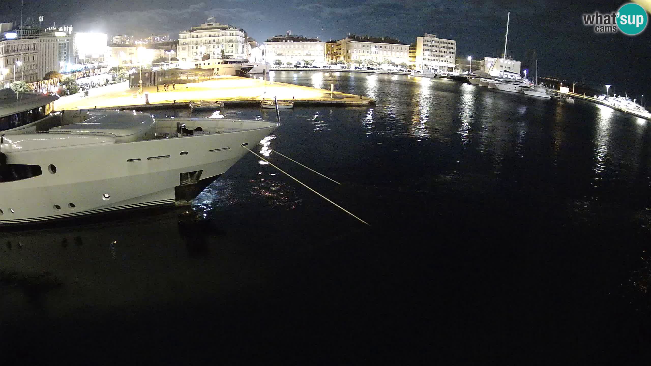 Botel Marina – Fiume live webcam