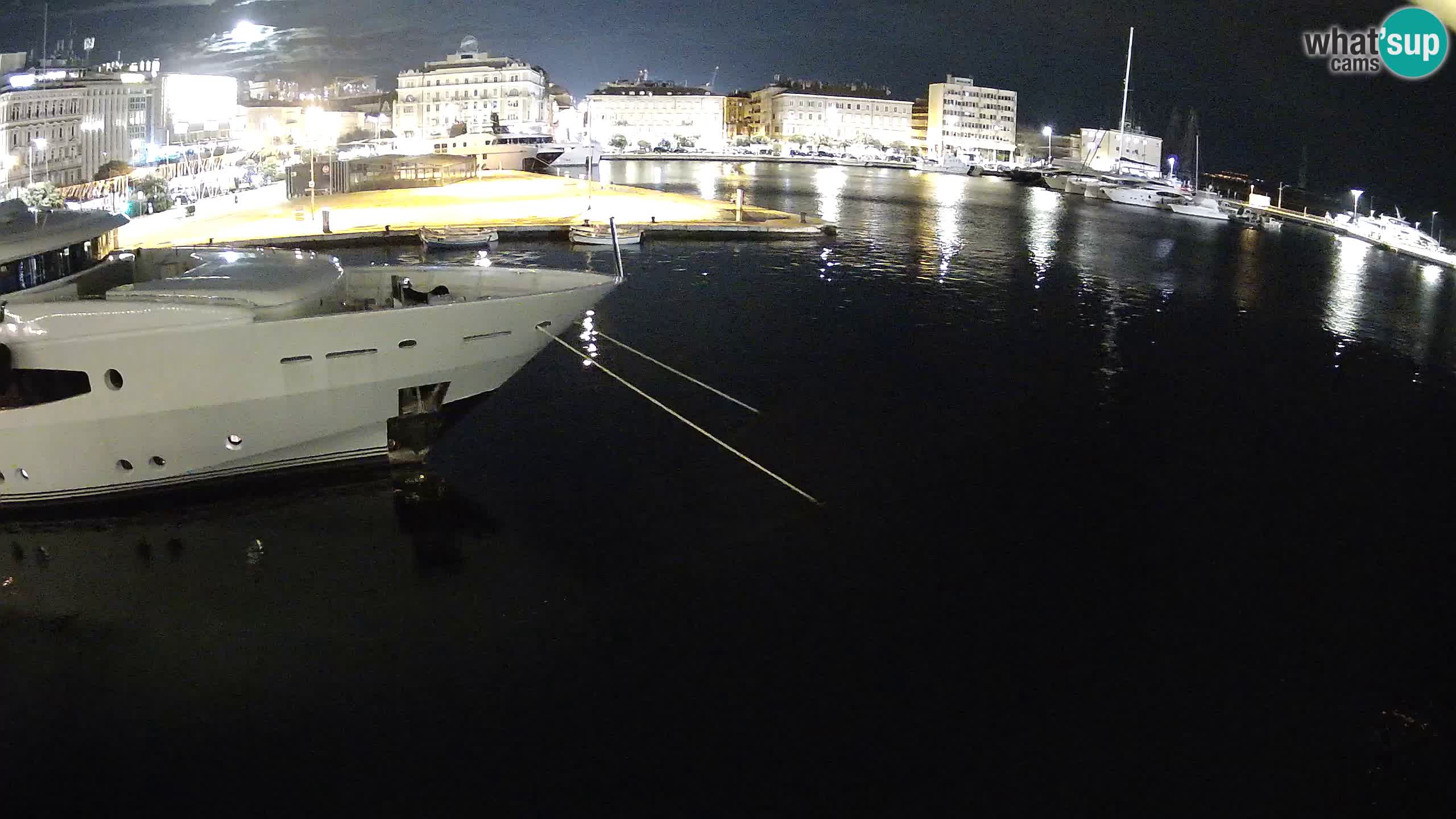 Botel Marina cámara web en vivo Rijeka