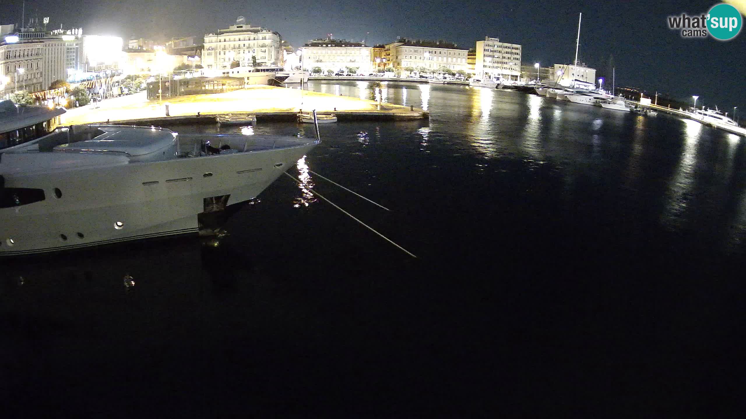 Rijeka – Botel Marina webcam en direct