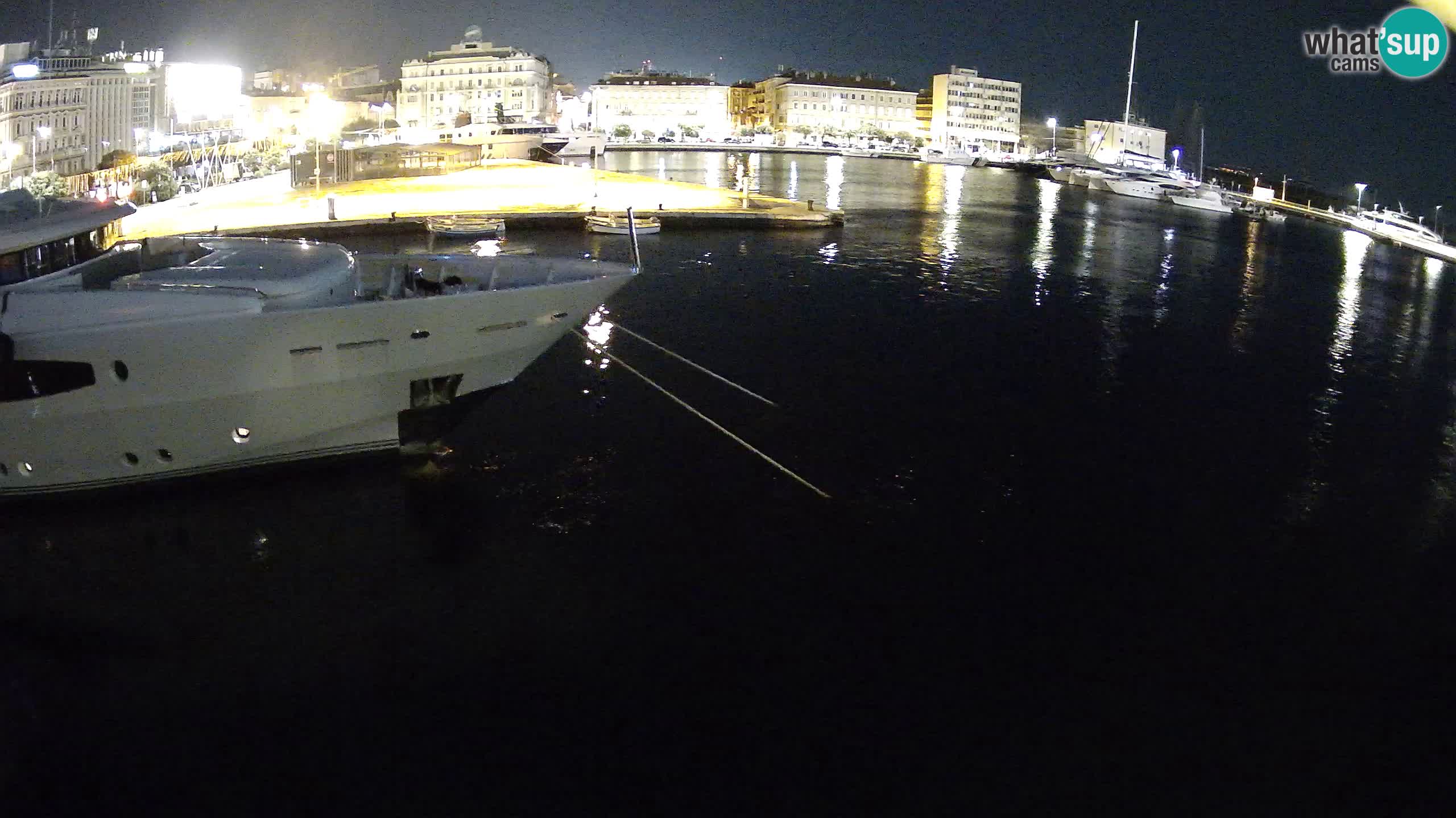 Rijeka – Botel Marina webcam en direct