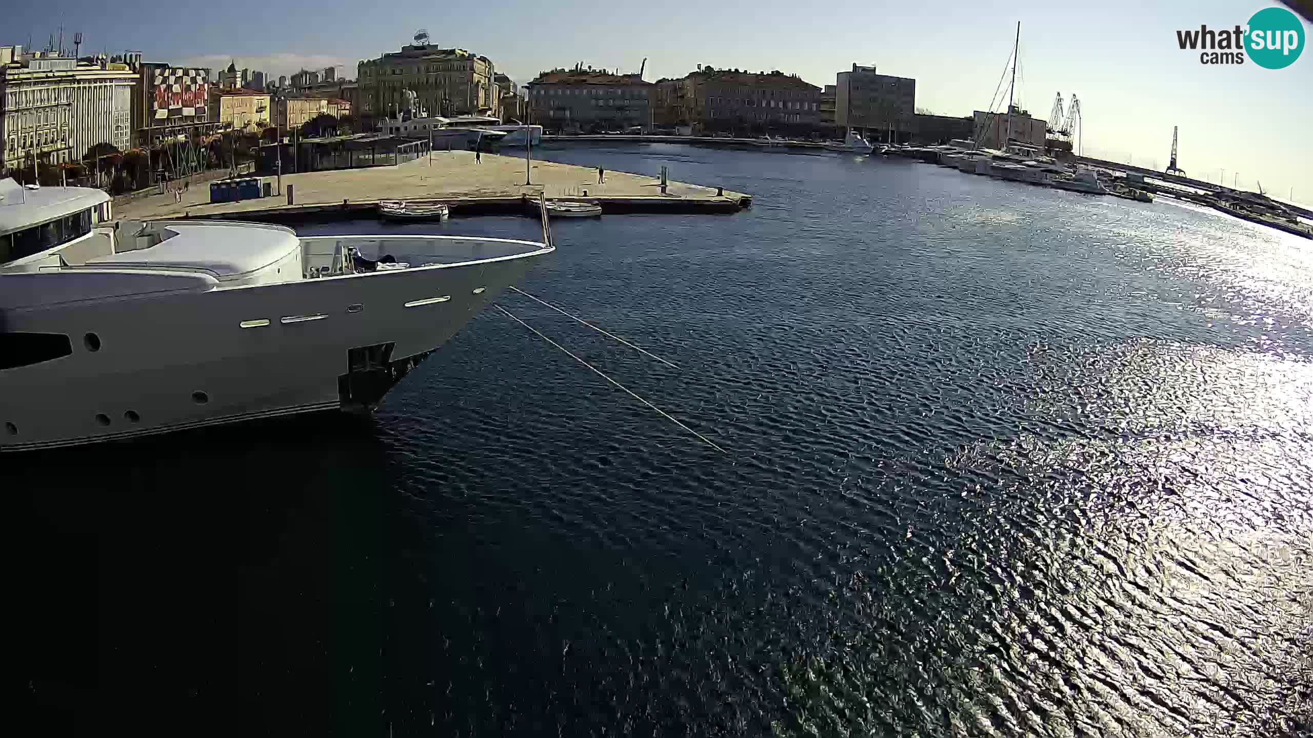 Botel Marina – Rijeka webcam