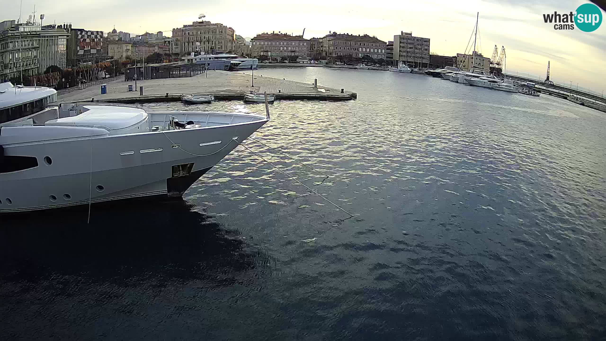 Botel Marina – Fiume live webcam