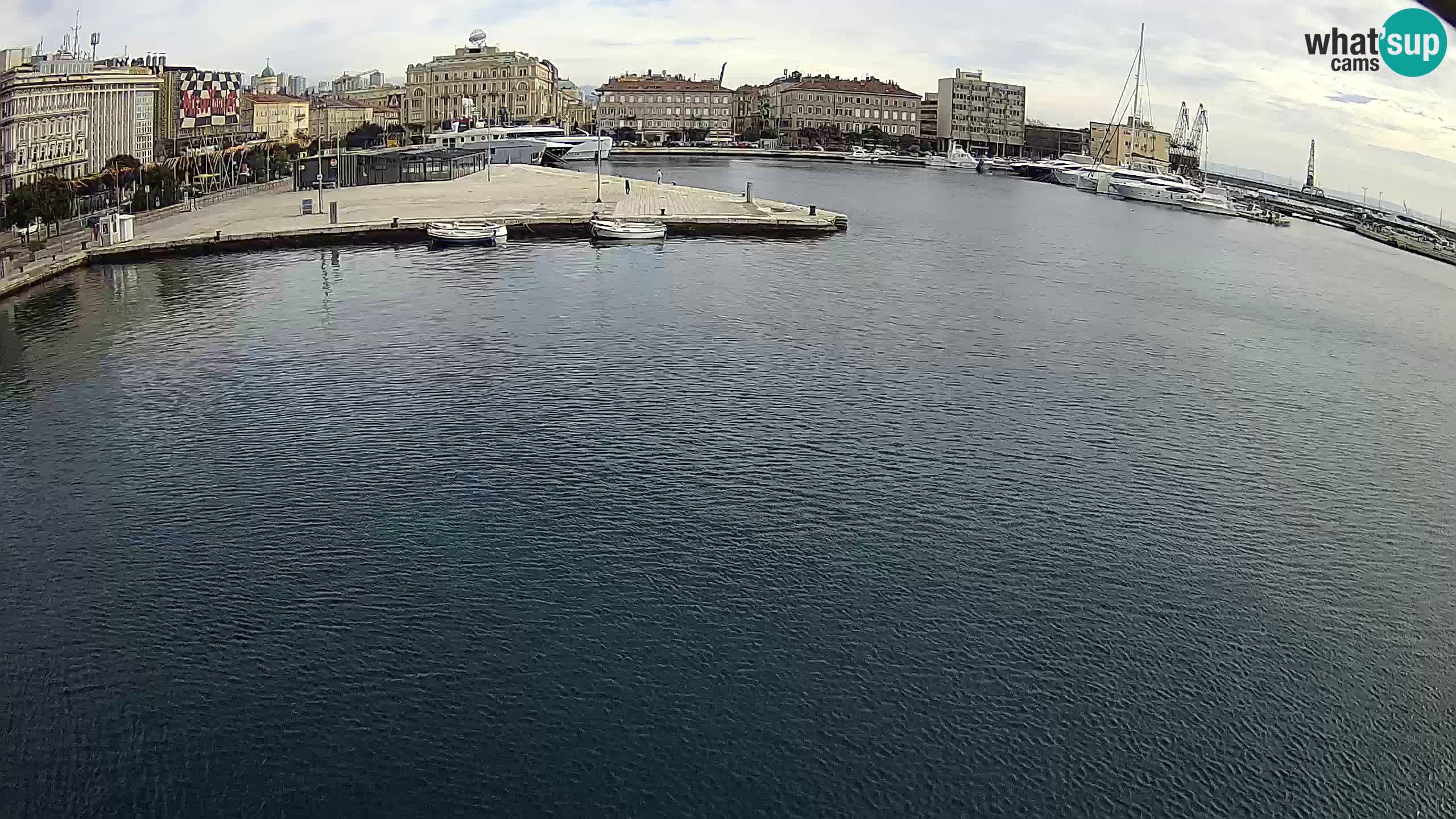 Botel Marina – Rijeka live cam