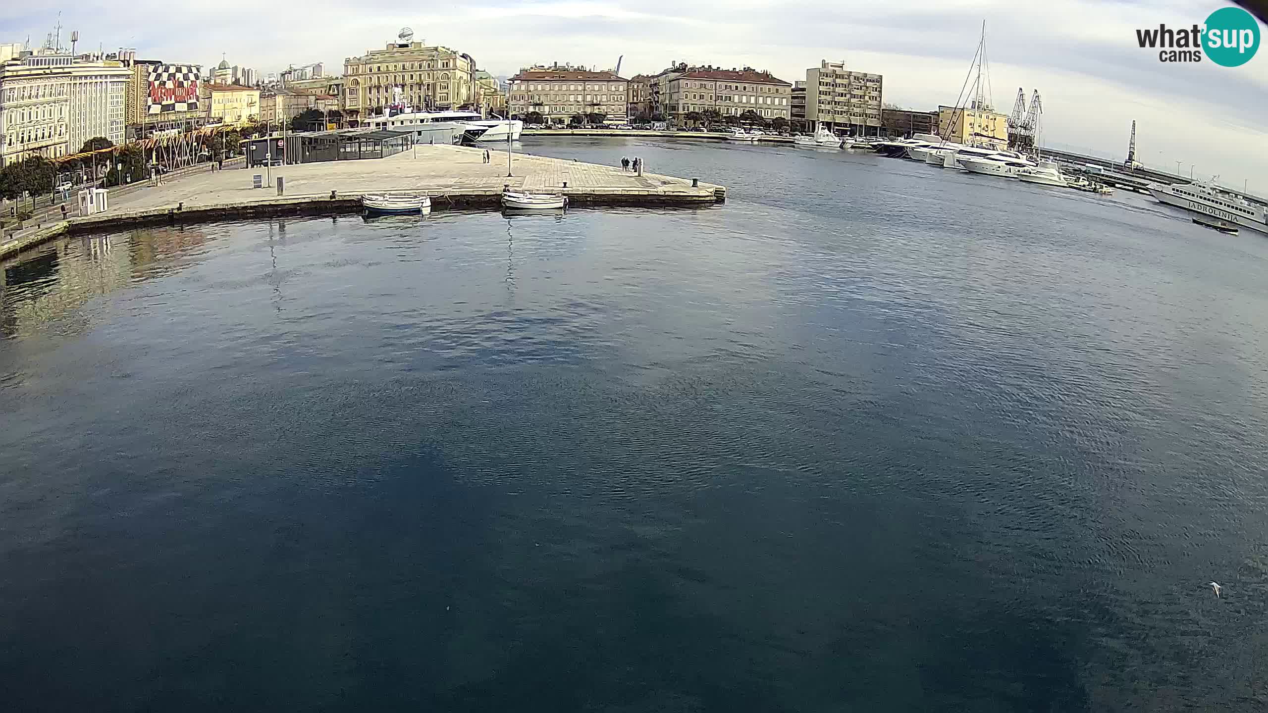 Botel Marina – Rijeka live cam