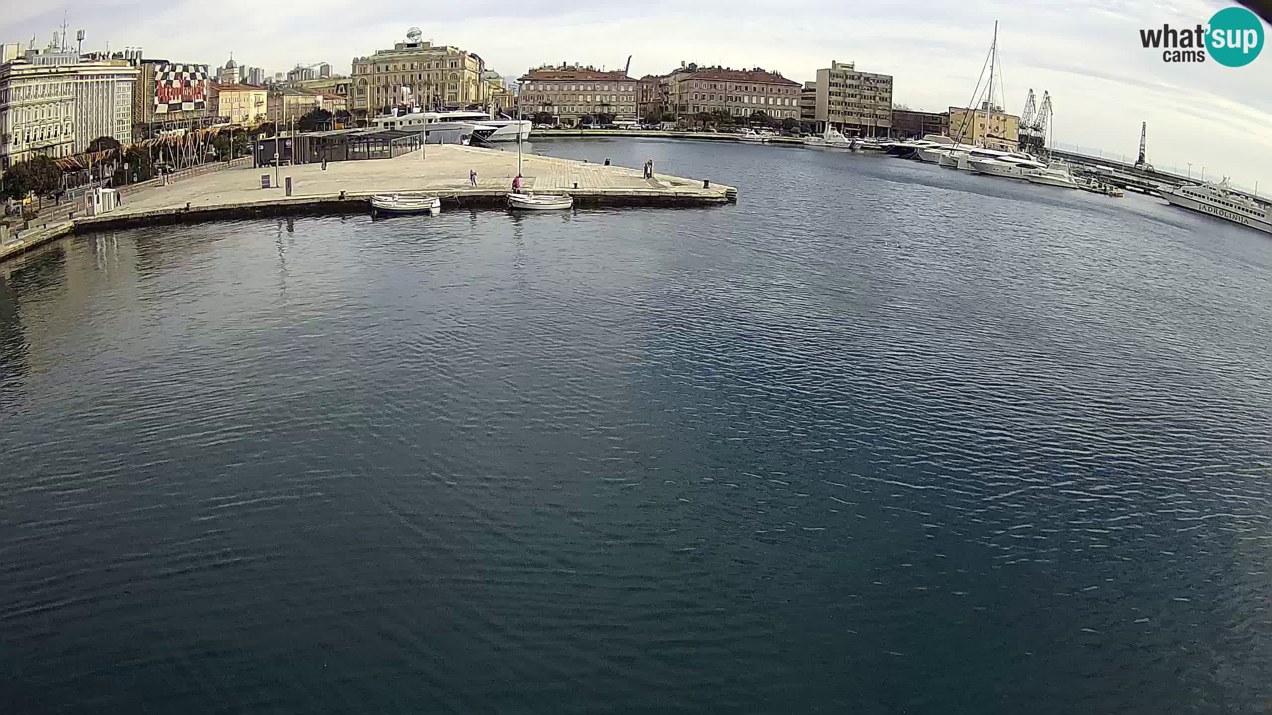 Botel Marina – Rijeka webcam