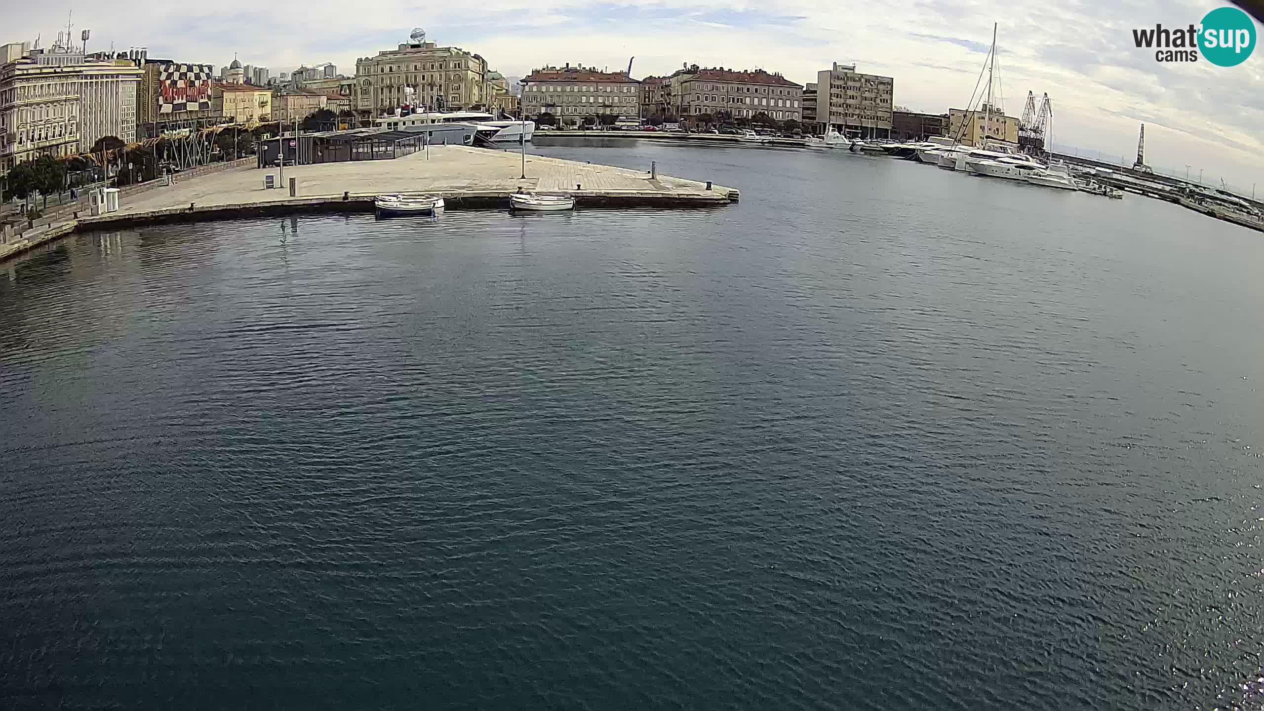 Rijeka – Botel Marina webcam en direct