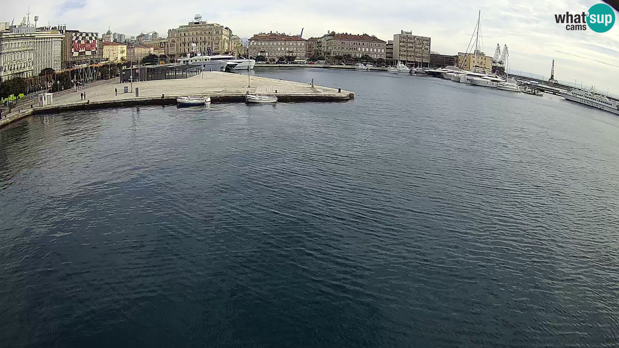 Rijeka – Botel Marina web kamera