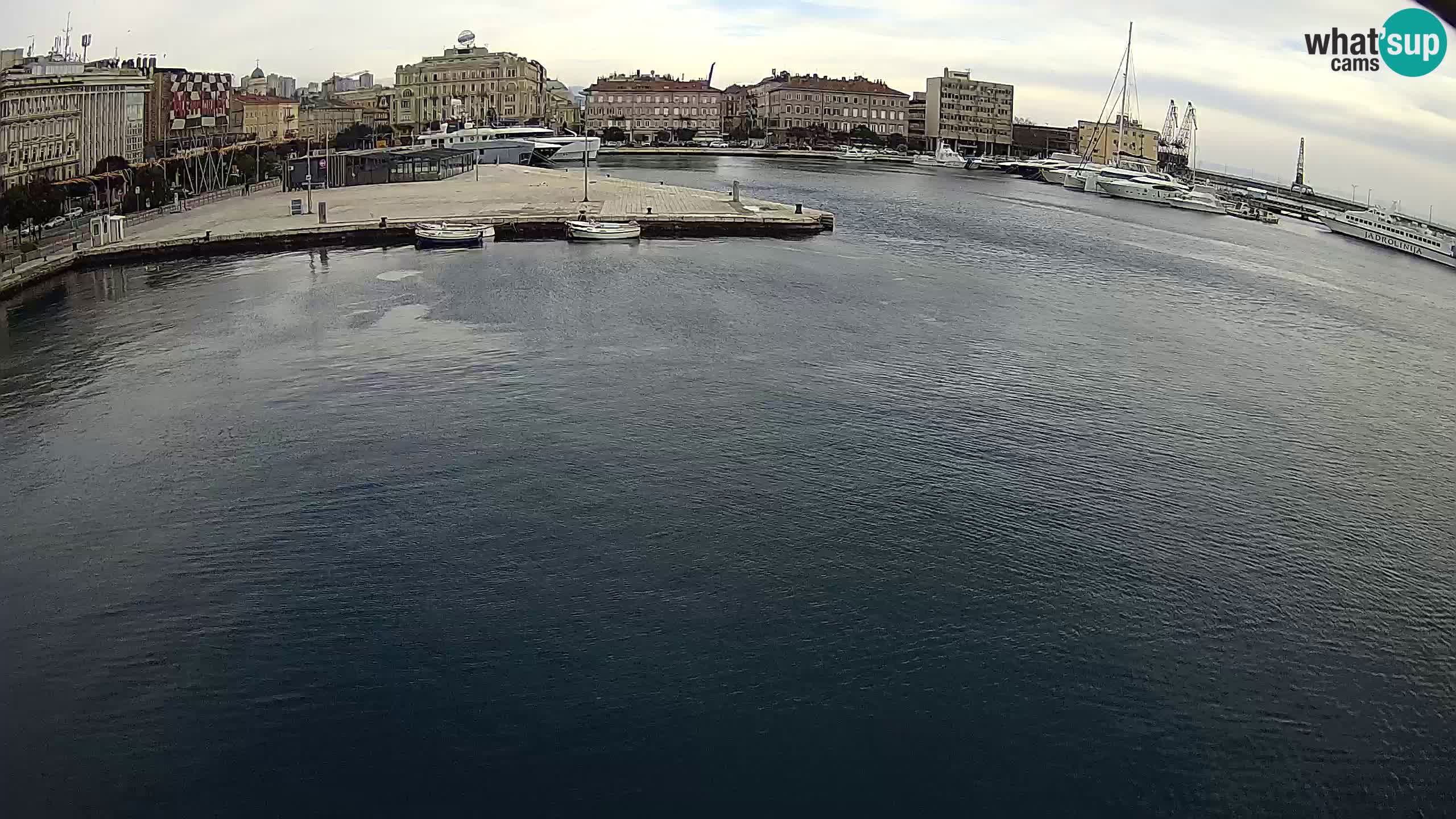 Botel Marina – Rijeka live cam