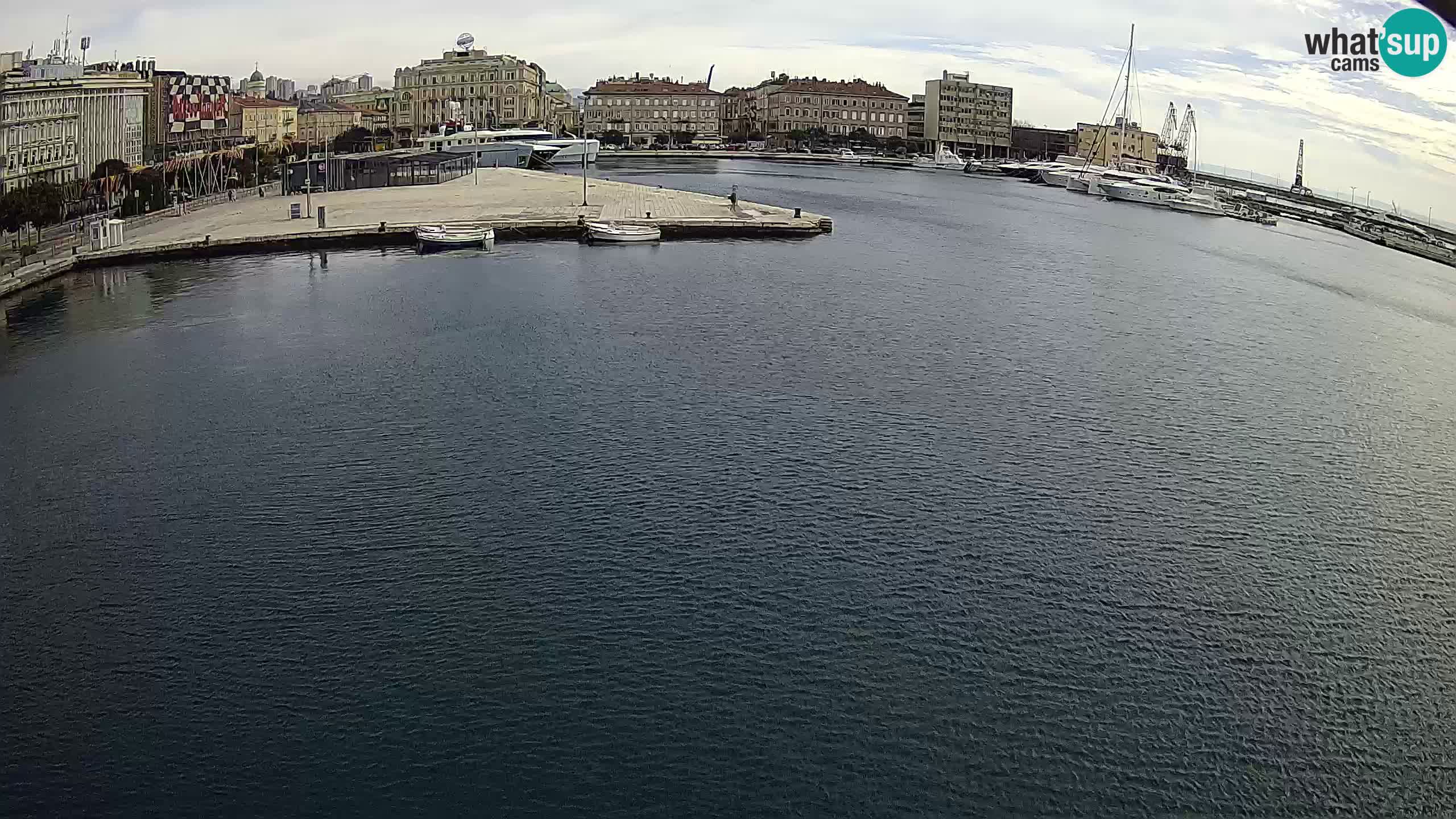 Botel Marina cámara web en vivo Rijeka