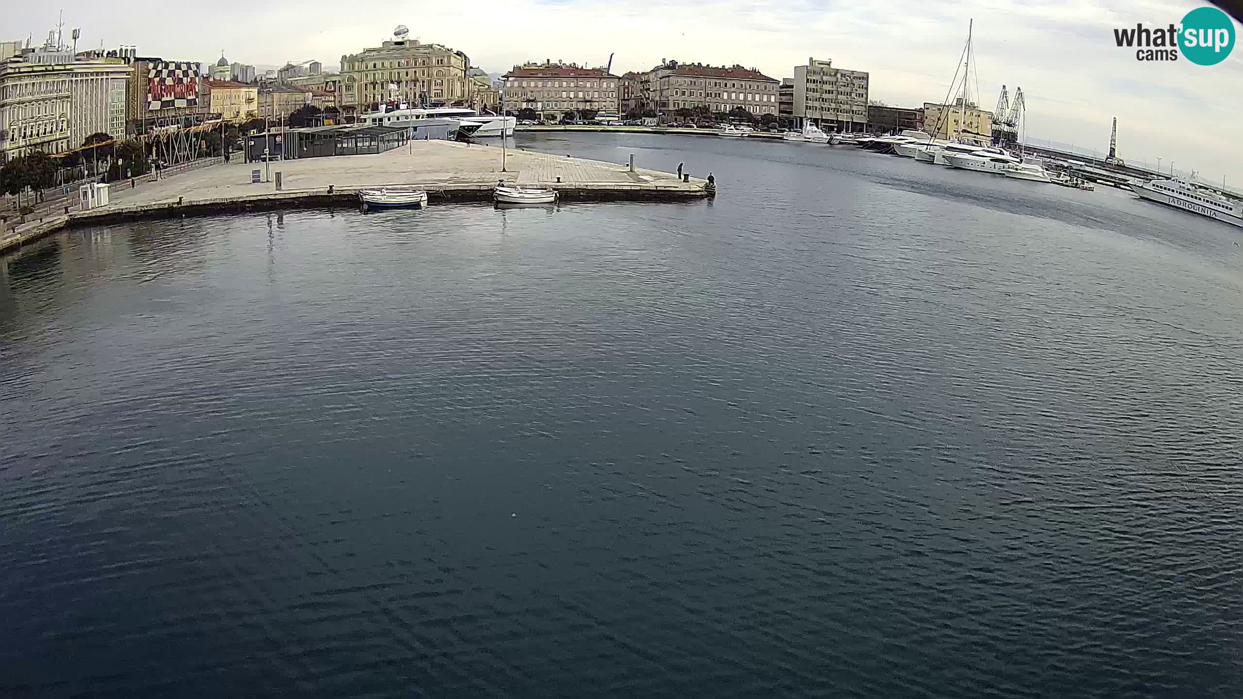 Botel Marina – Rijeka live cam