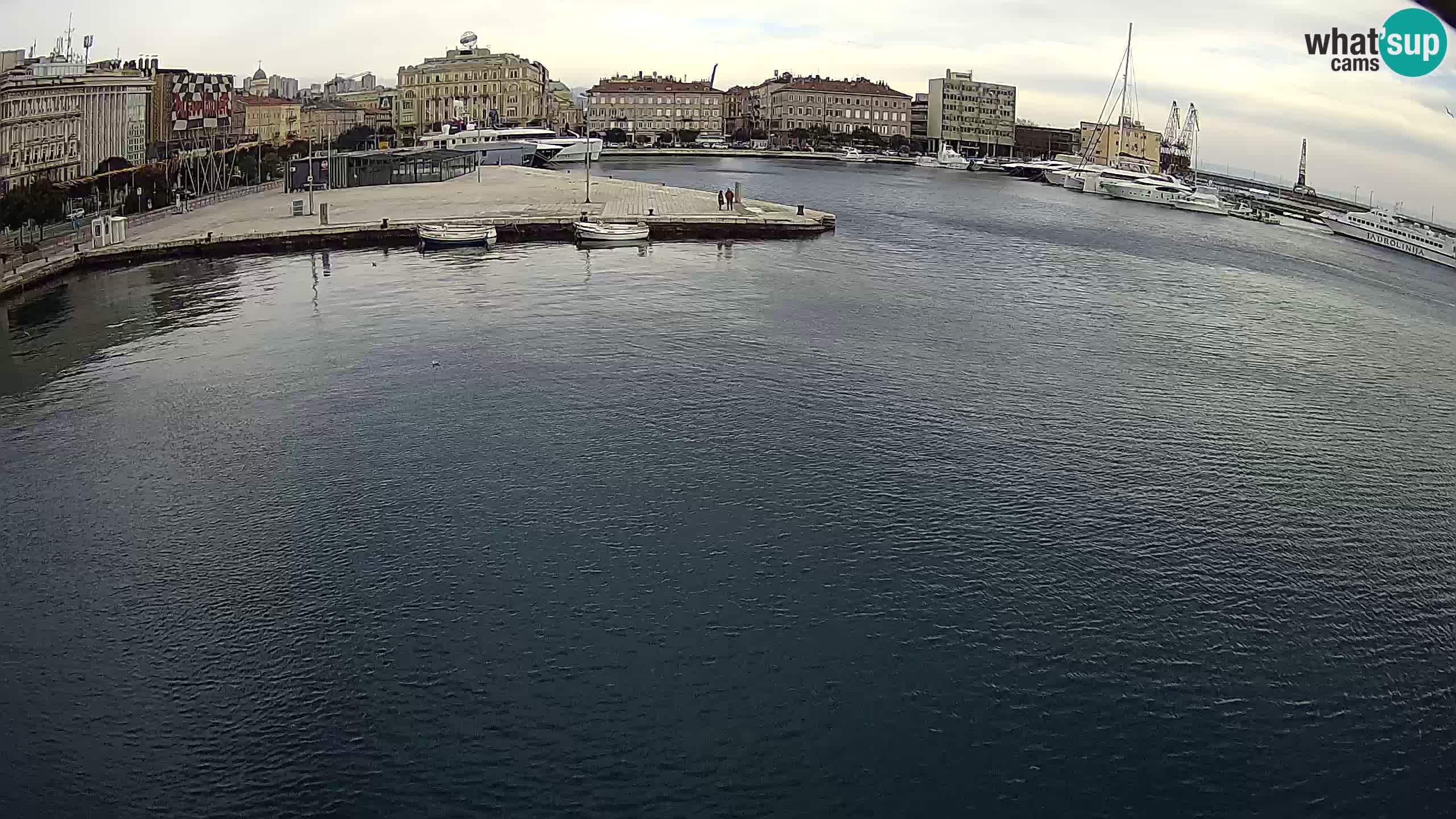 Botel Marina – Rijeka webcam