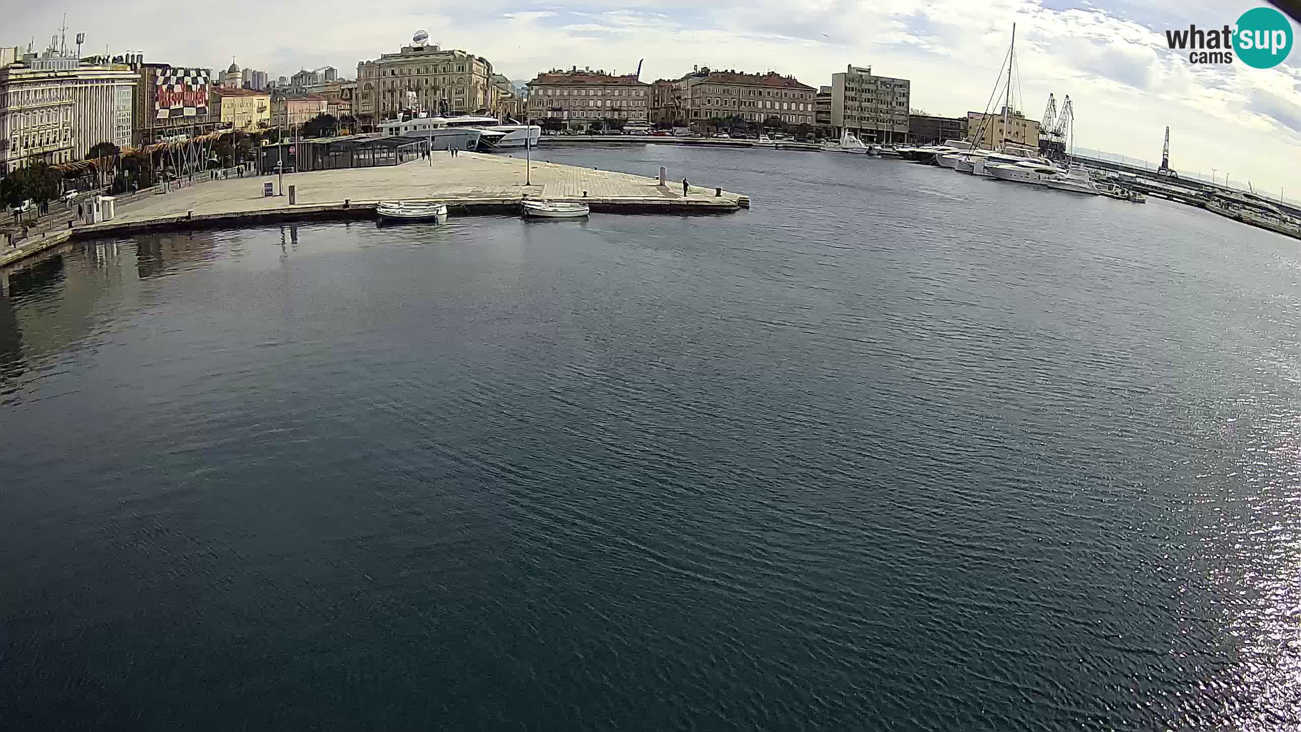 Botel Marina cámara web en vivo Rijeka