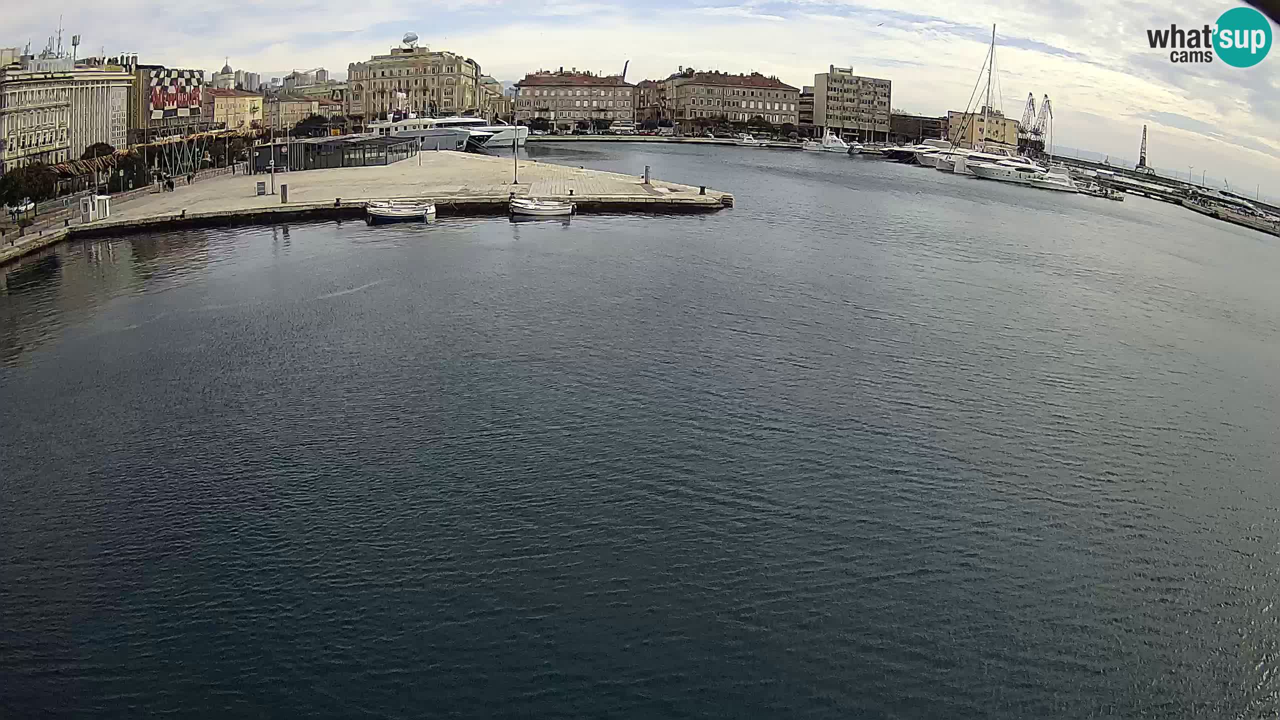 Botel Marina – Rijeka webcam