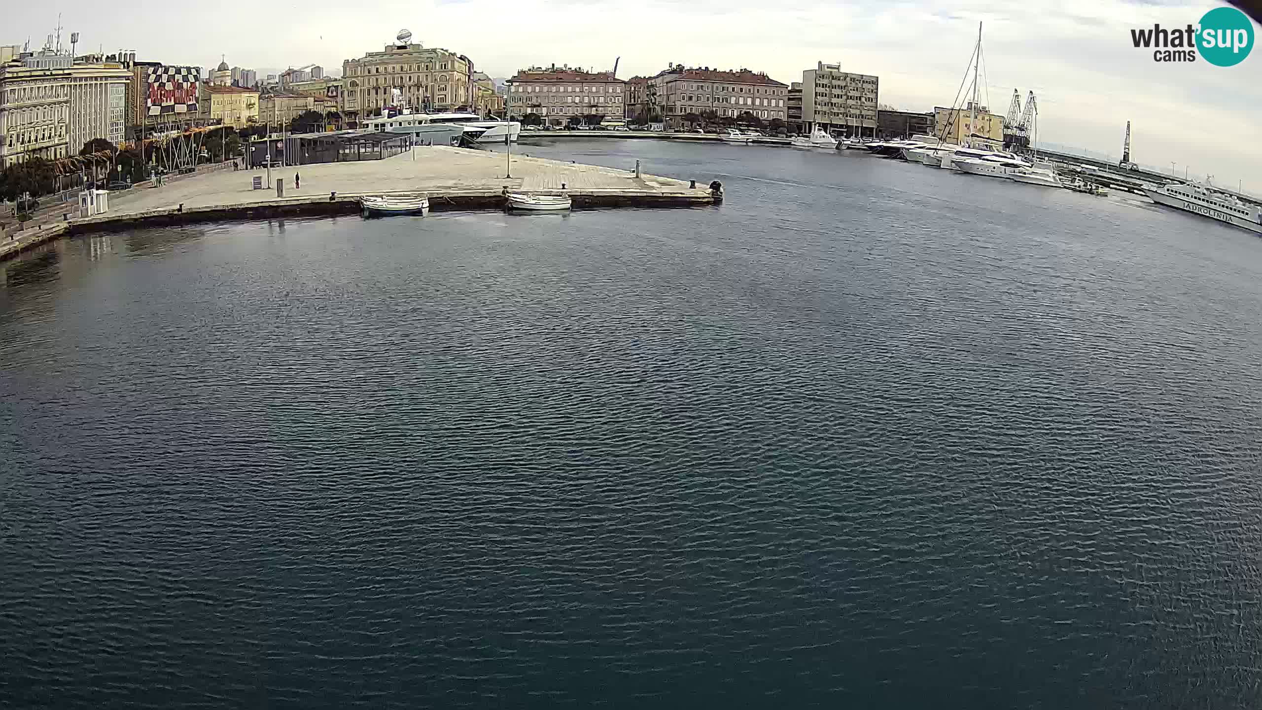 Rijeka – Botel Marina web kamera