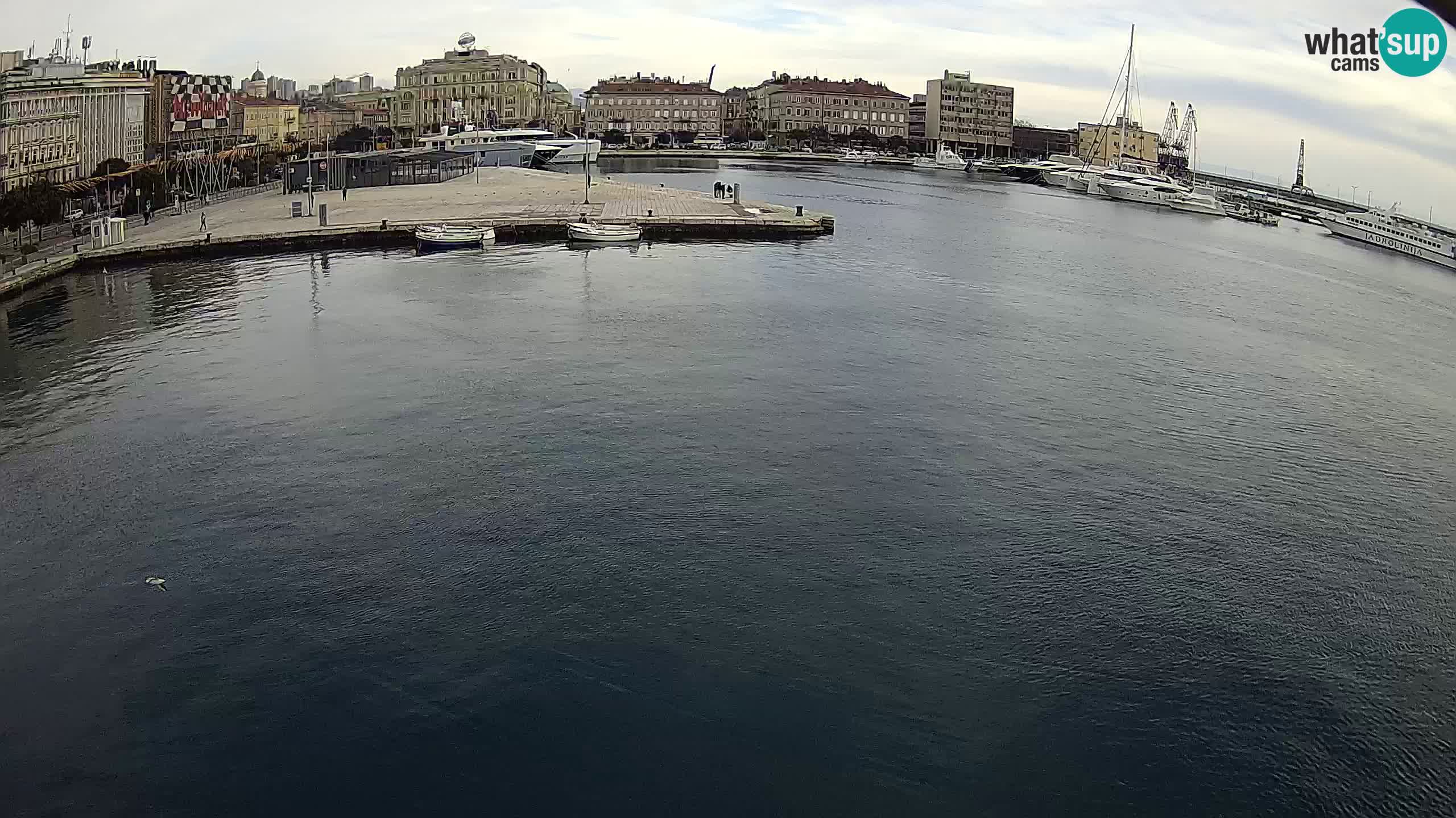 Botel Marina – Rijeka live cam