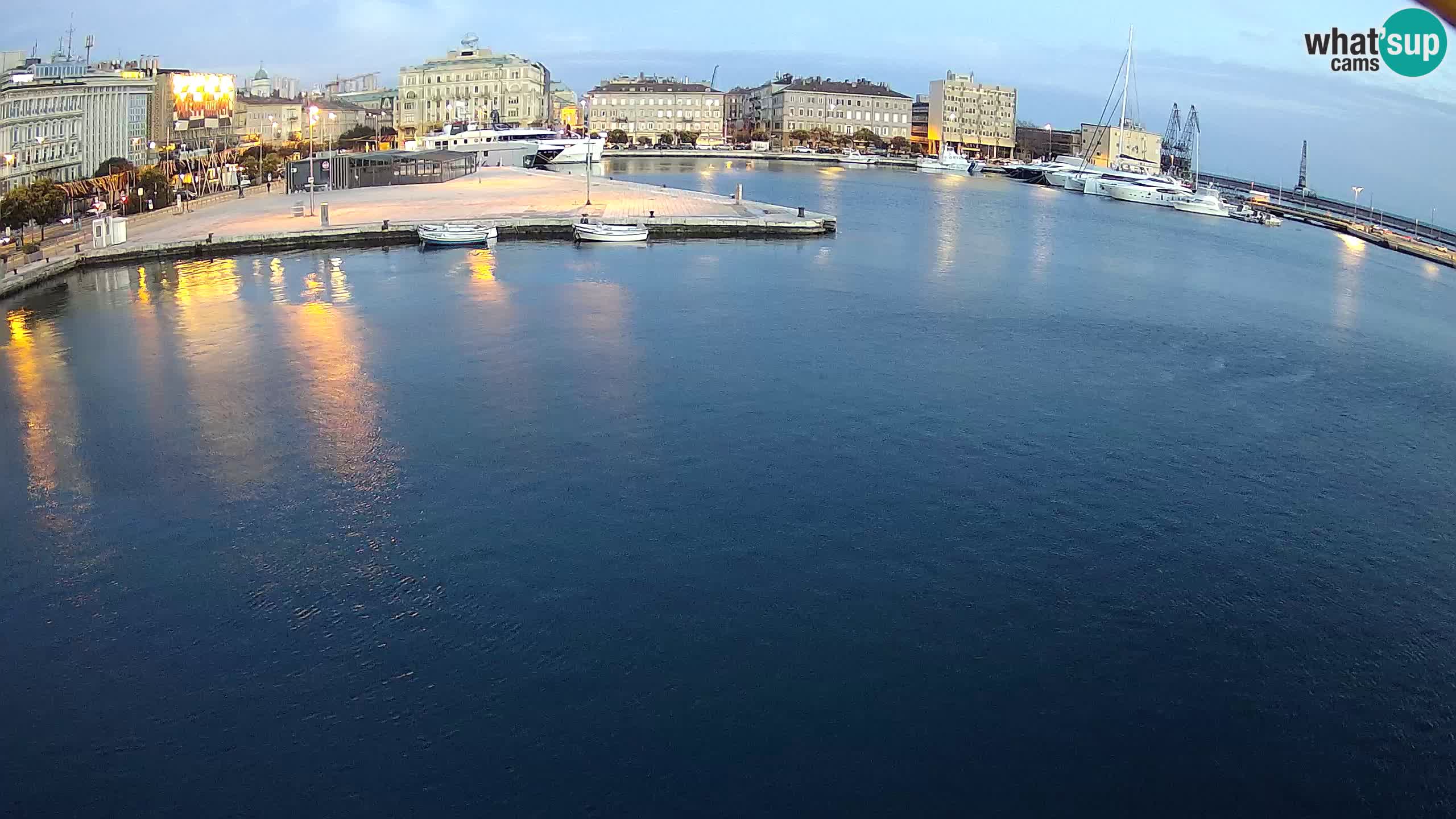 Rijeka – Botel Marina webcam en direct