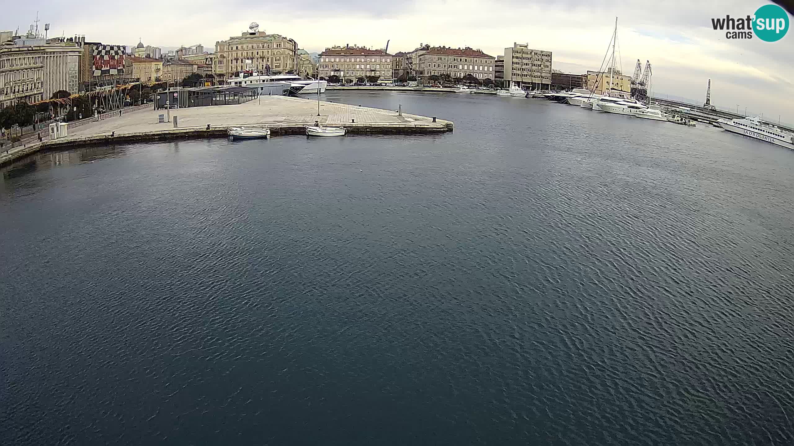 Rijeka – Botel Marina web kamera