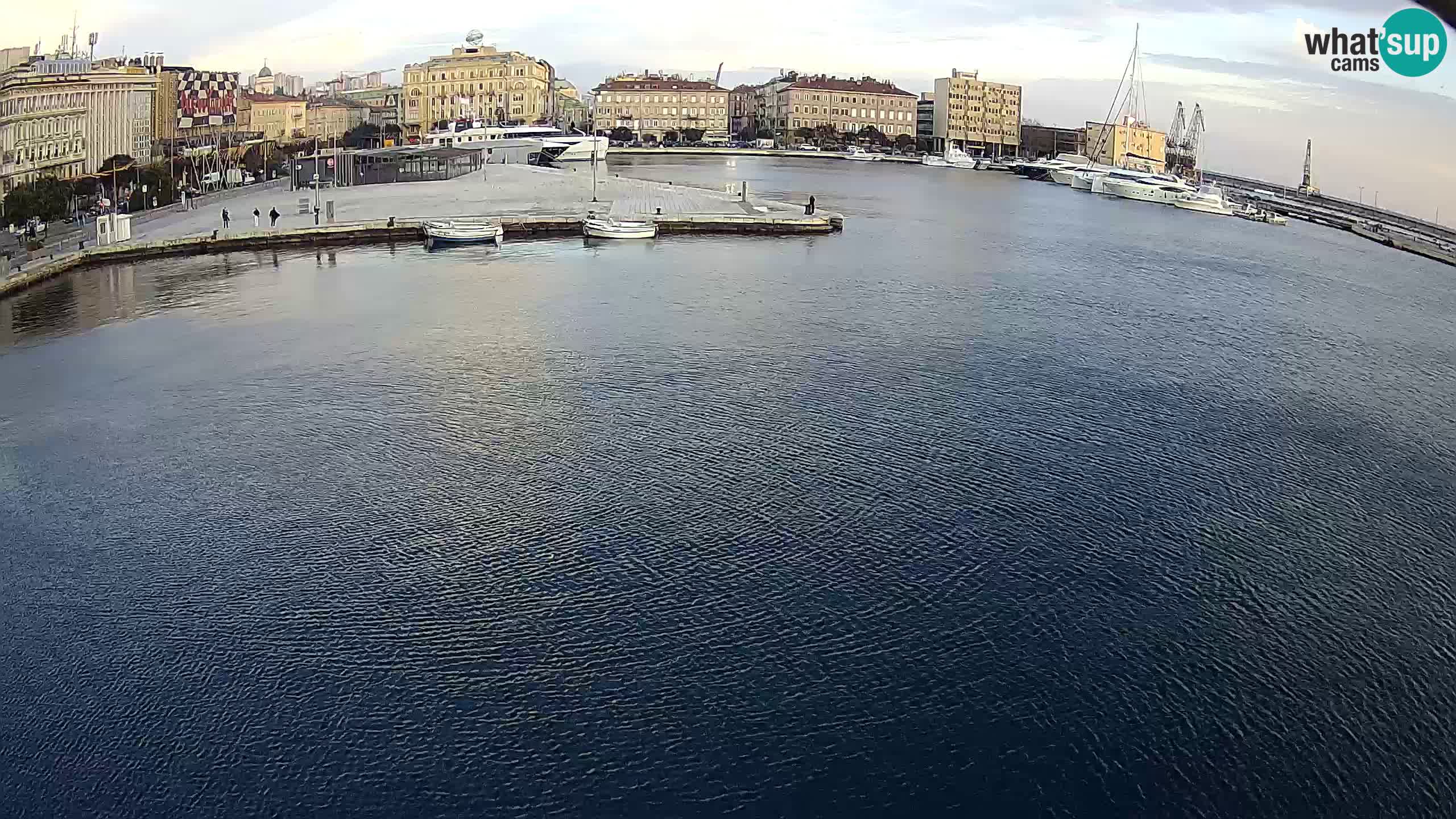 Rijeka – Botel Marina webcam en direct