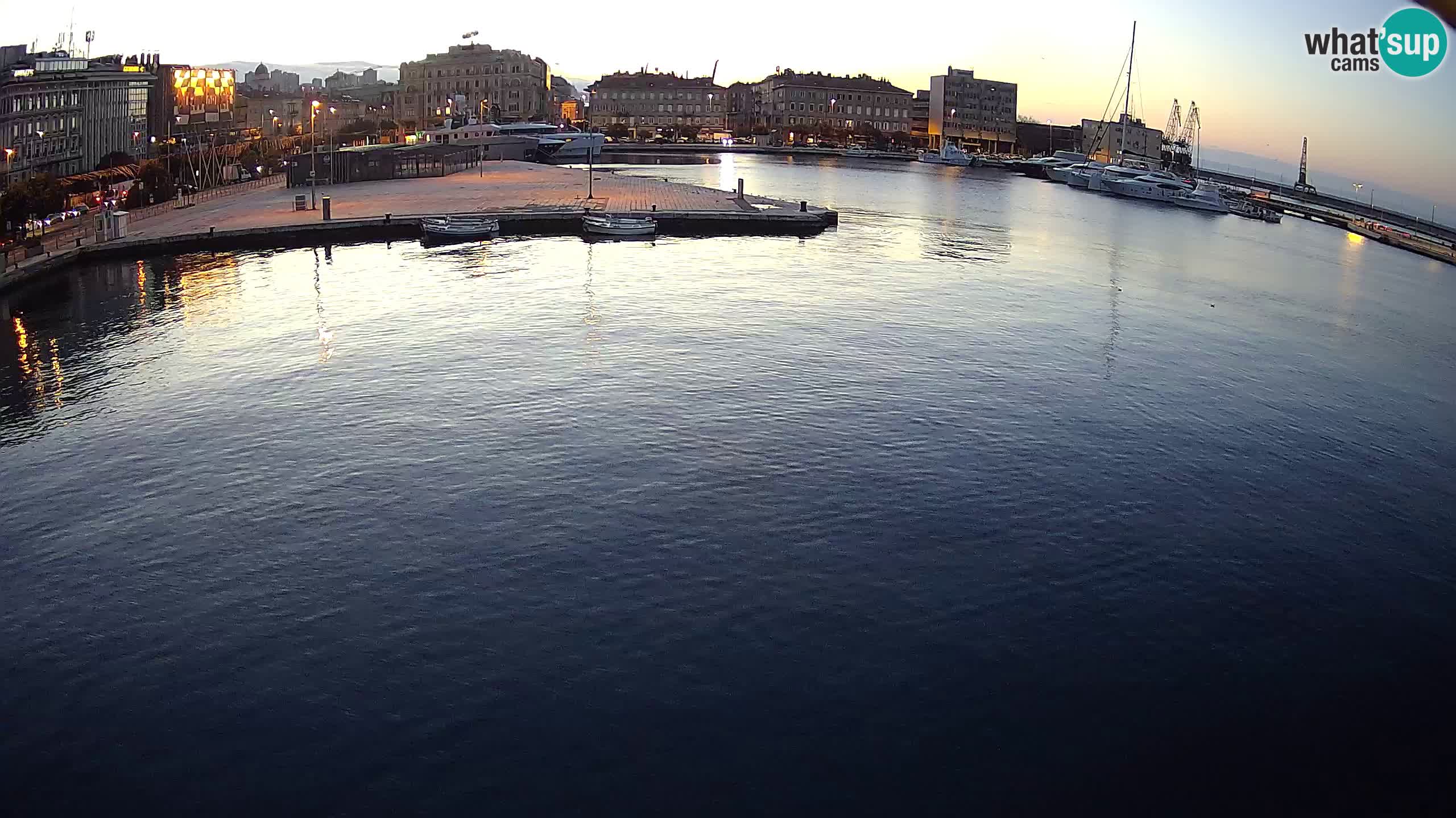 Botel Marina – Fiume live webcam