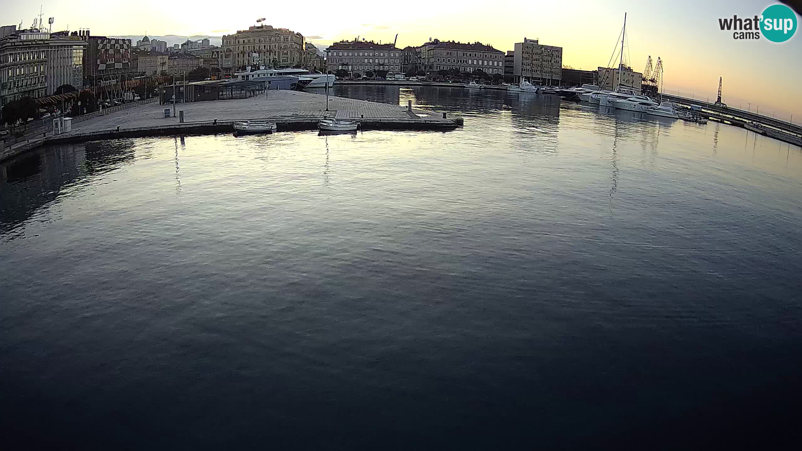 Botel Marina – Fiume live webcam