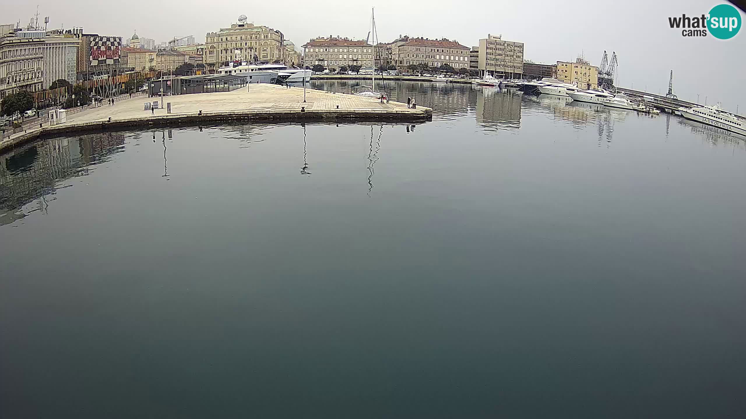 Botel Marina cámara web en vivo Rijeka