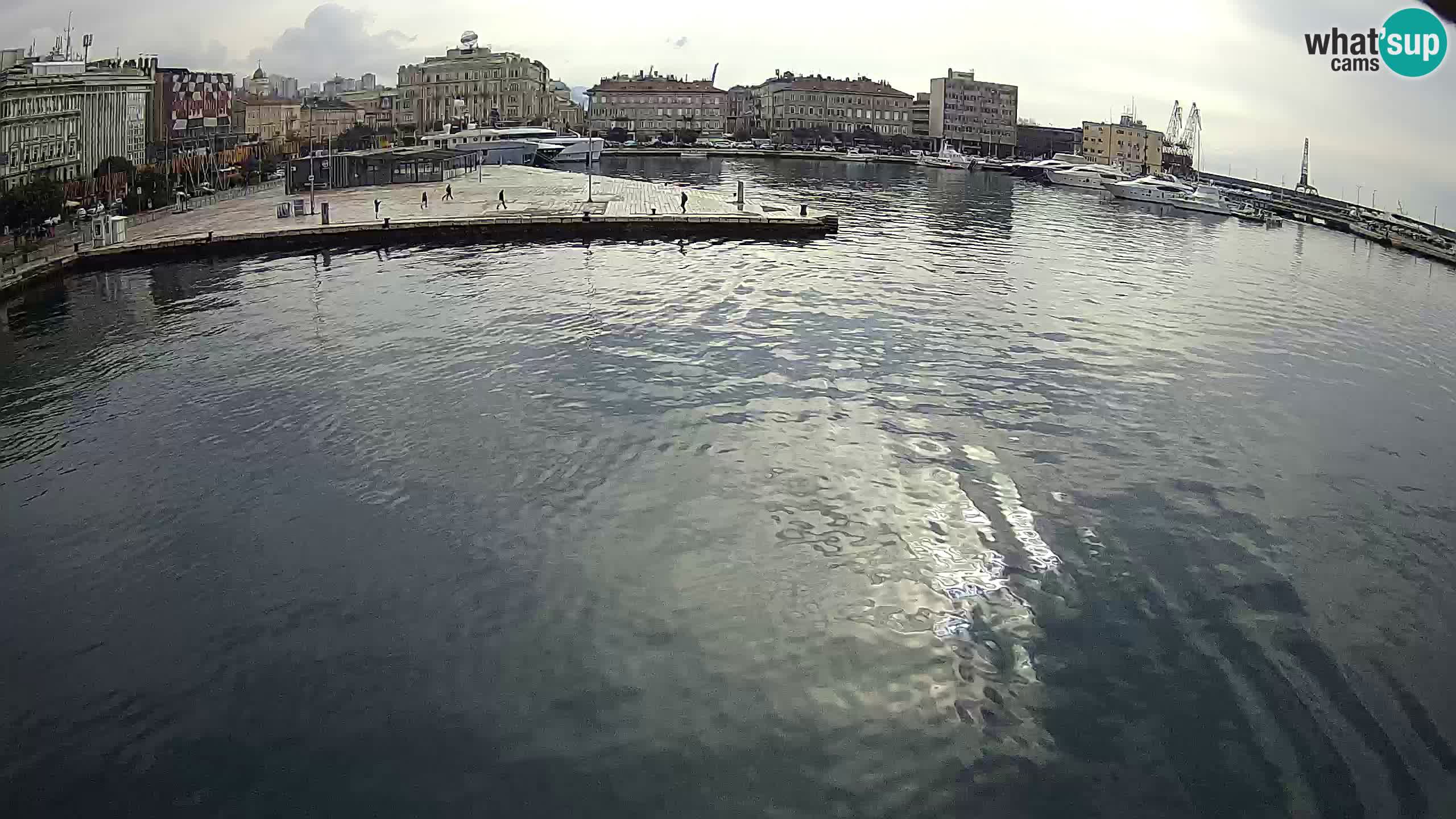 Botel Marina – Rijeka webcam