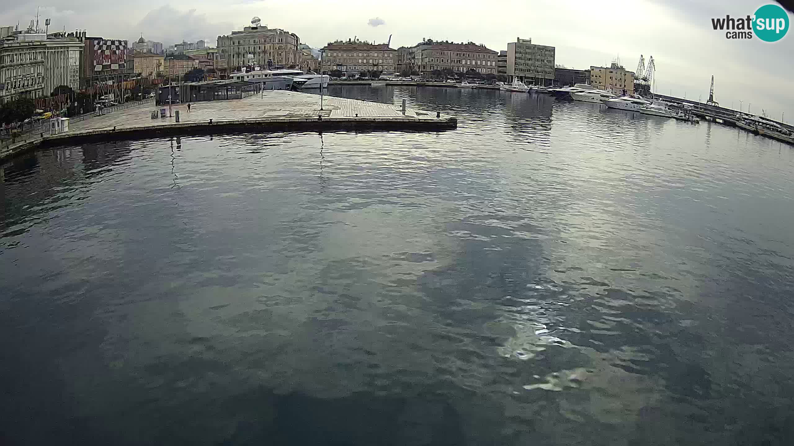 Rijeka – Botel Marina webcam en direct