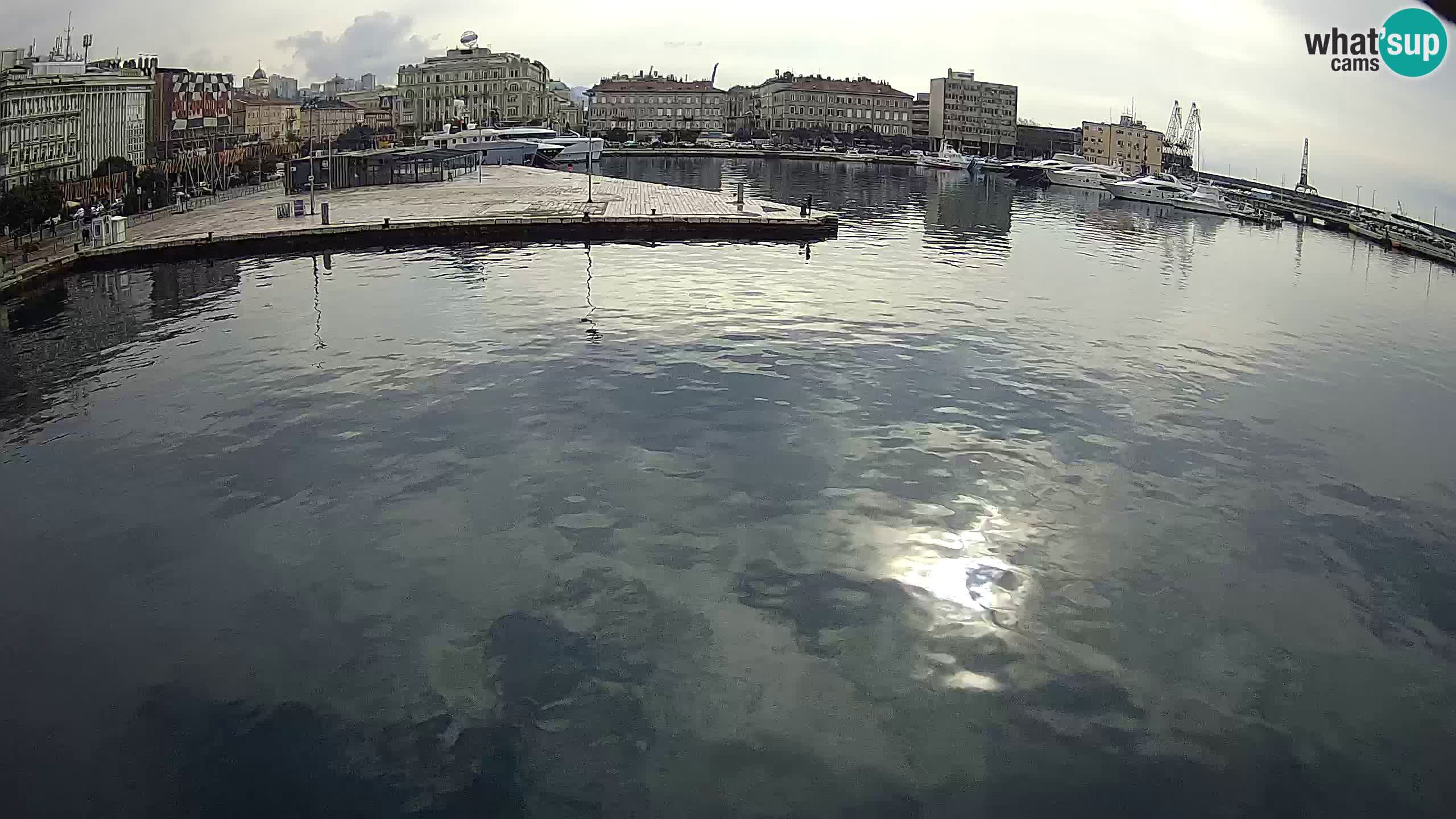 Botel Marina – Rijeka webcam