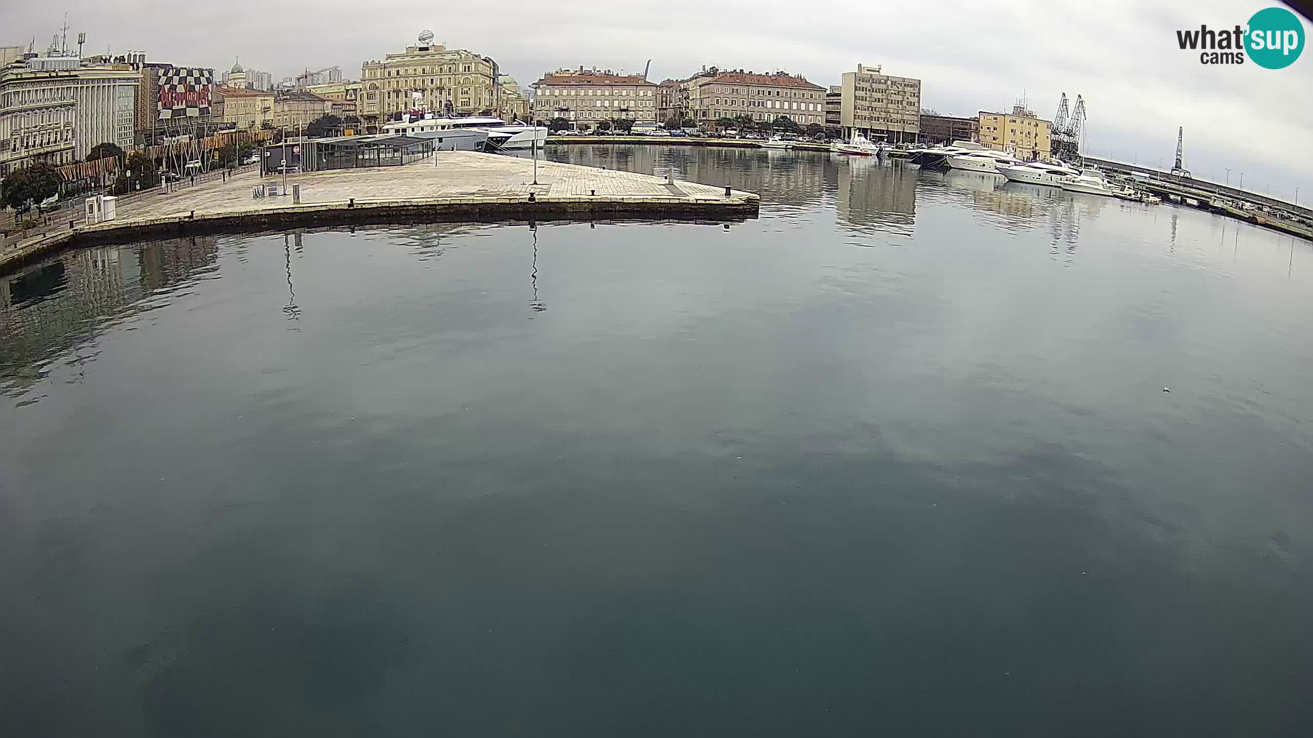 Rijeka – Botel Marina webcam en direct