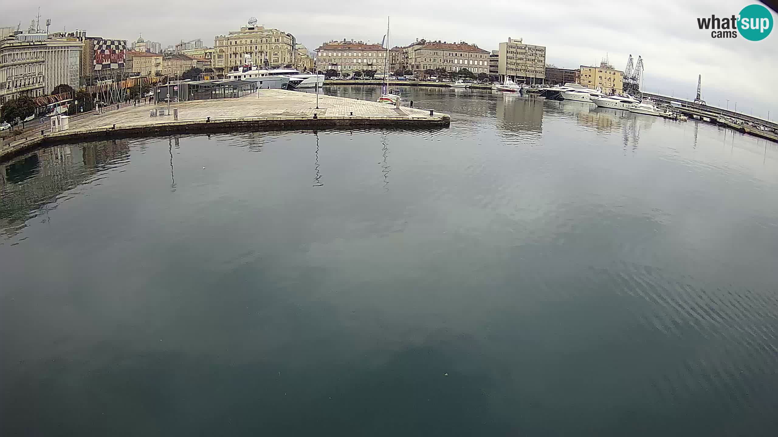 Rijeka – Botel Marina webcam en direct